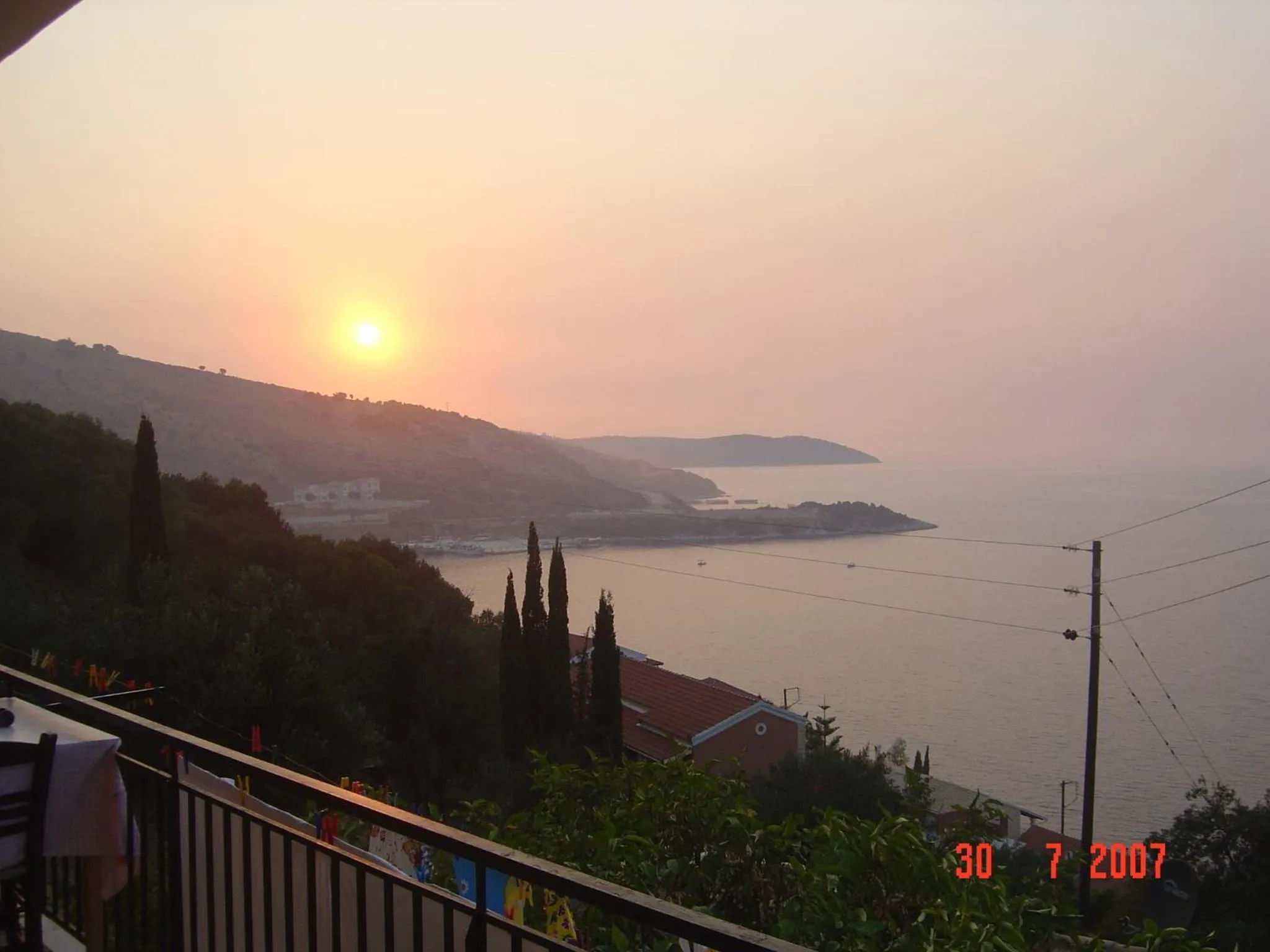 View (from property/room) in Fatiras Studios