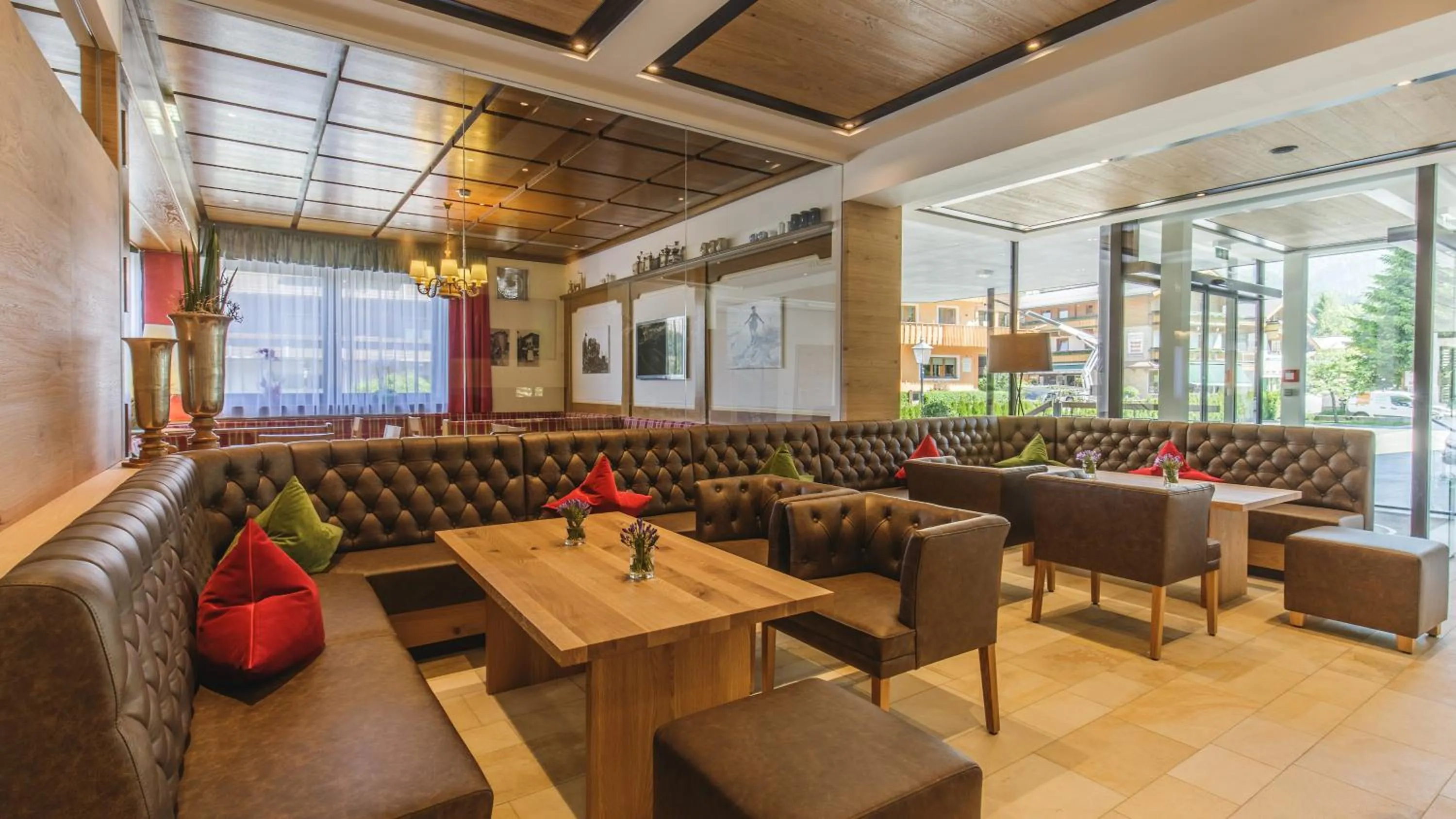 Lobby or reception in Hotel Niederreiter