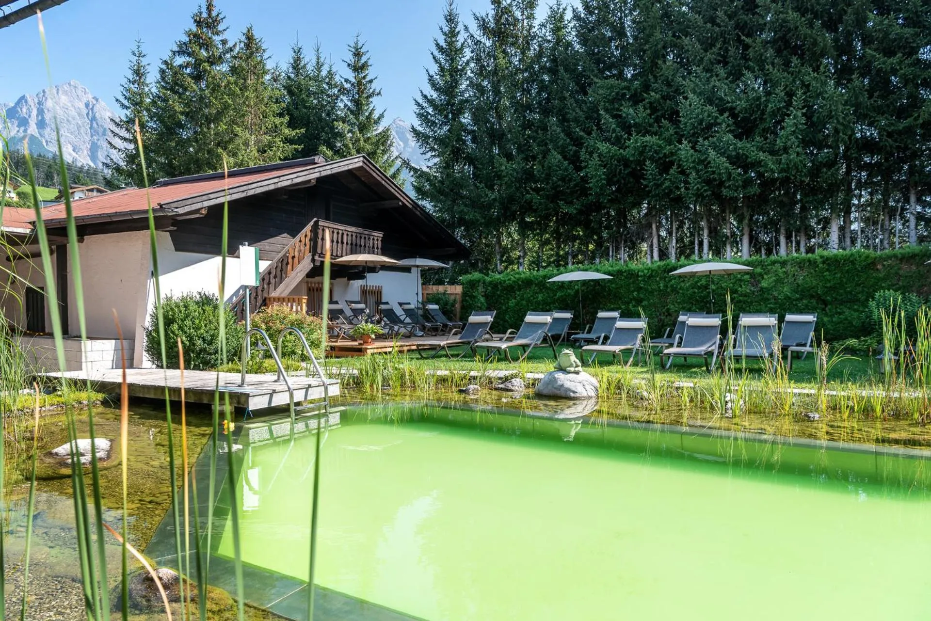 Garden in Hotel Niederreiter
