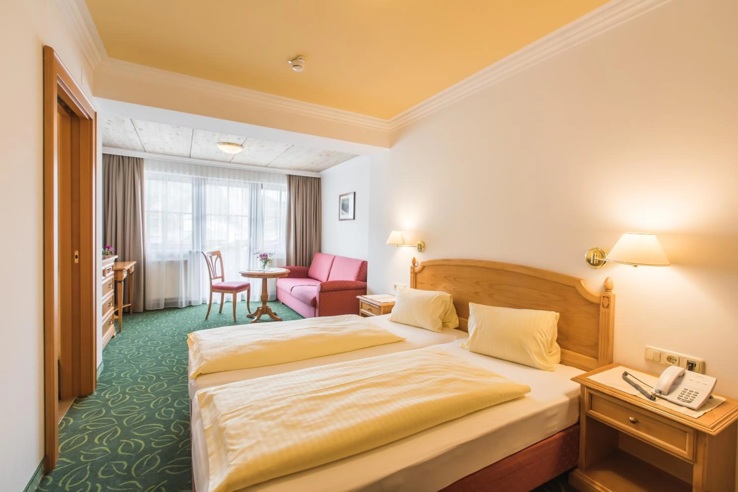 Bedroom, Bed in Hotel Niederreiter