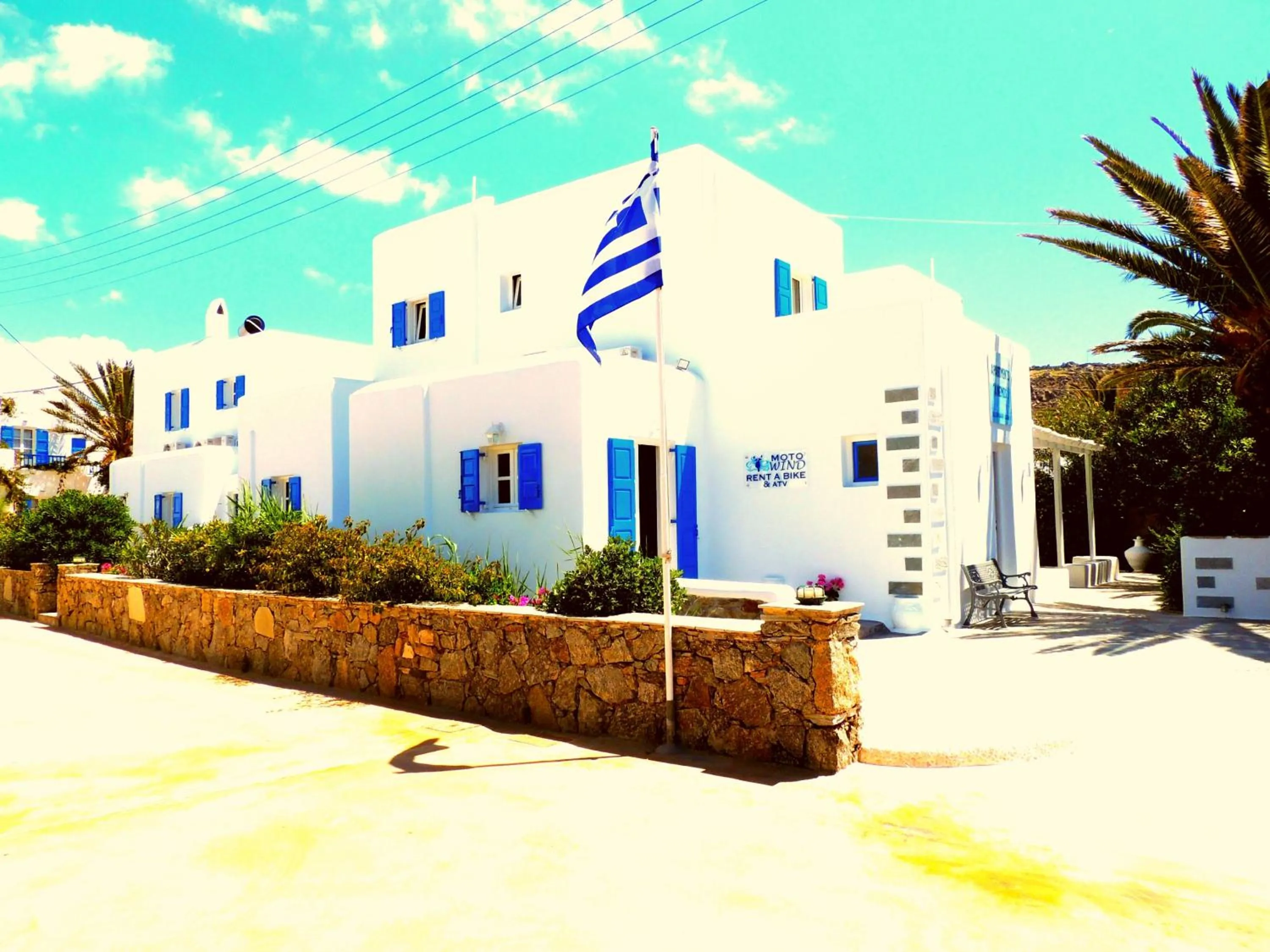 Property building in Anemos Hotel & Apartments