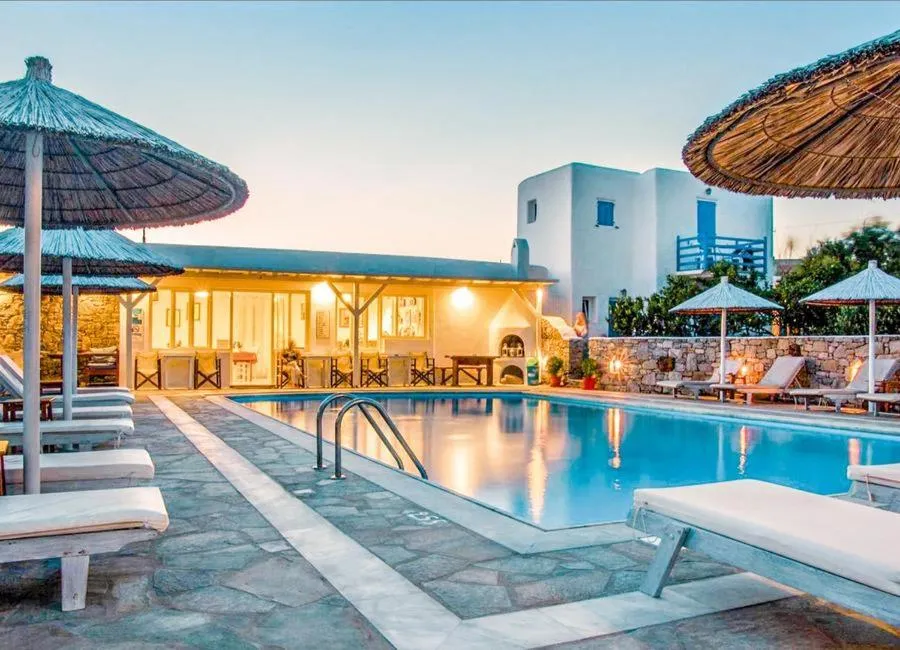 Property building in Anemos Hotel & Apartments