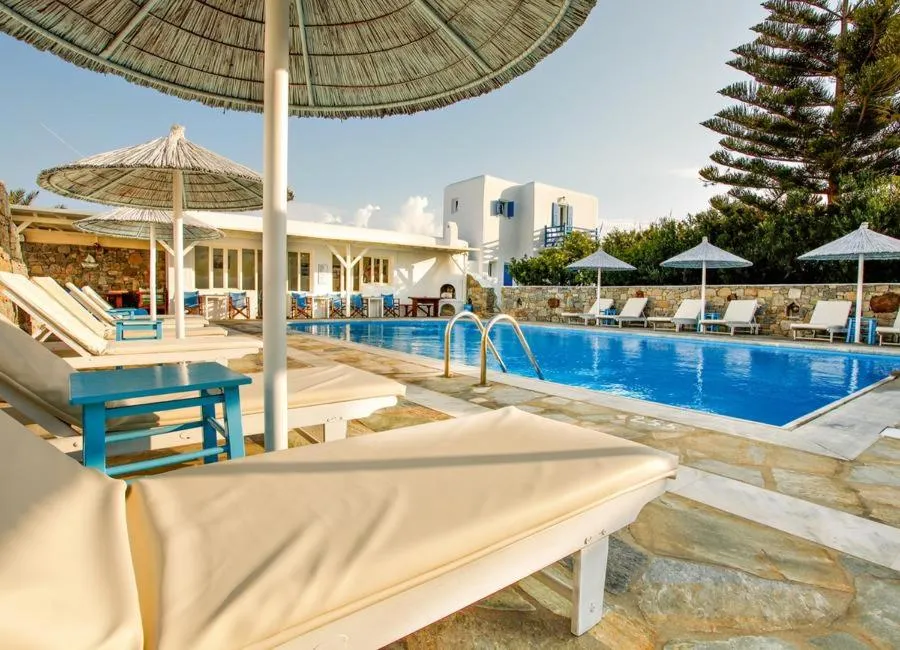 Property building in Anemos Hotel & Apartments