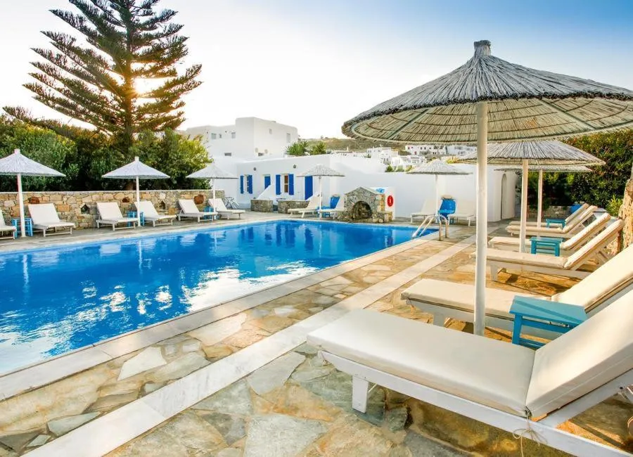 Property building in Anemos Hotel & Apartments