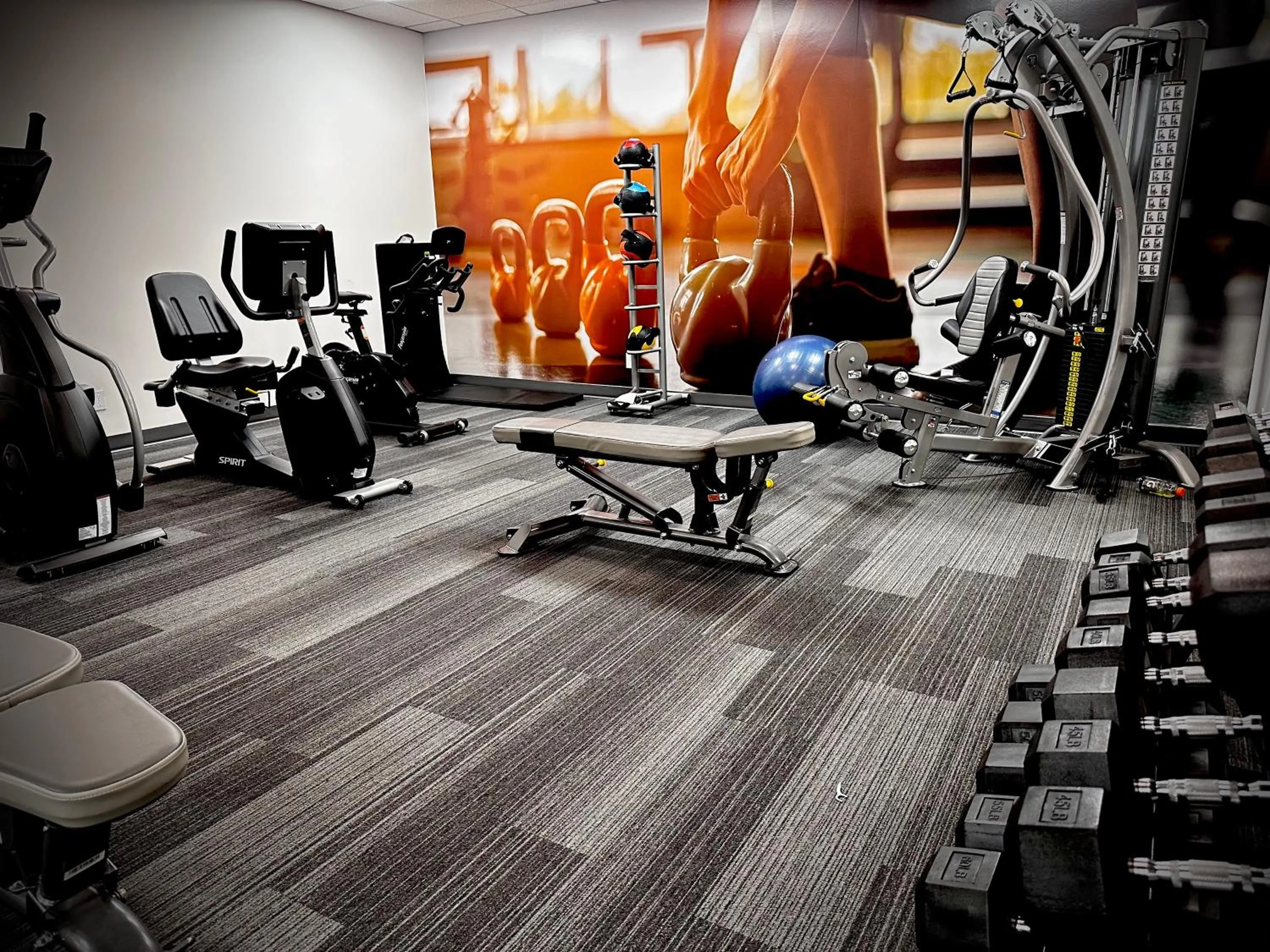 Fitness centre/facilities in Mountain View Resort and Suites at Fairmont Hot Springs