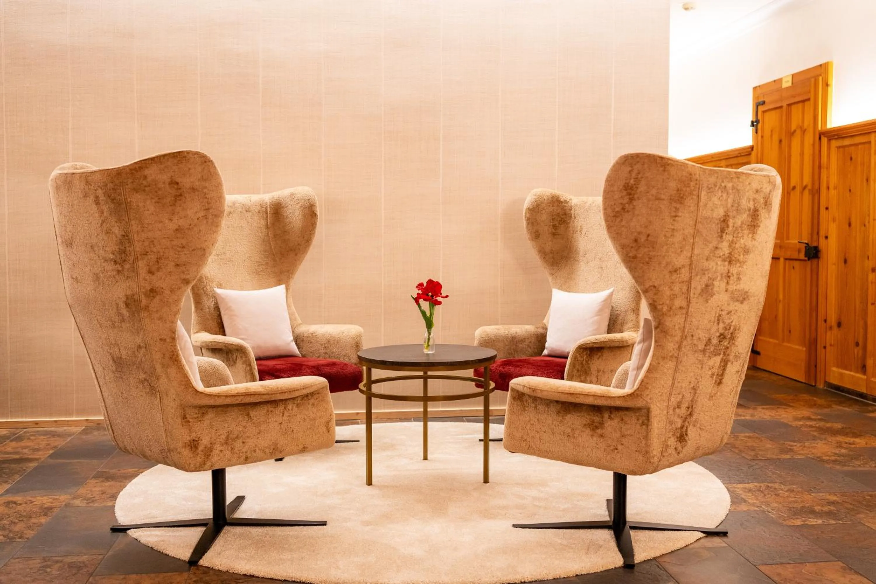 Seating area in Hotel Krone Langenegg