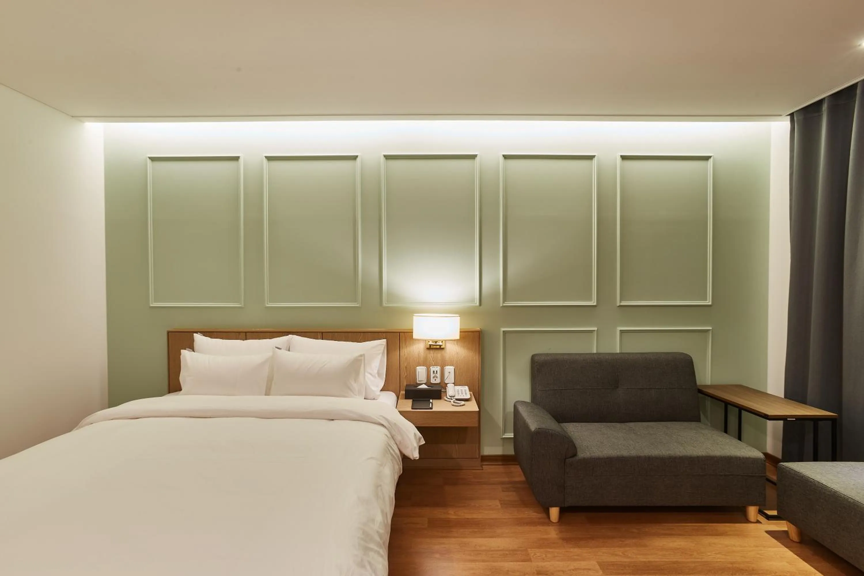 Bed in Hotel the maru