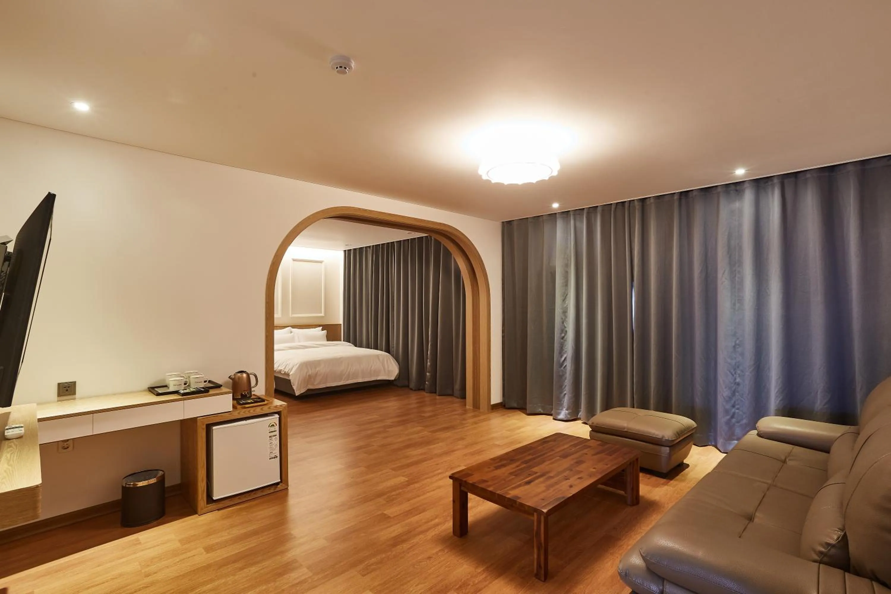 Living room, Bed in Hotel the maru