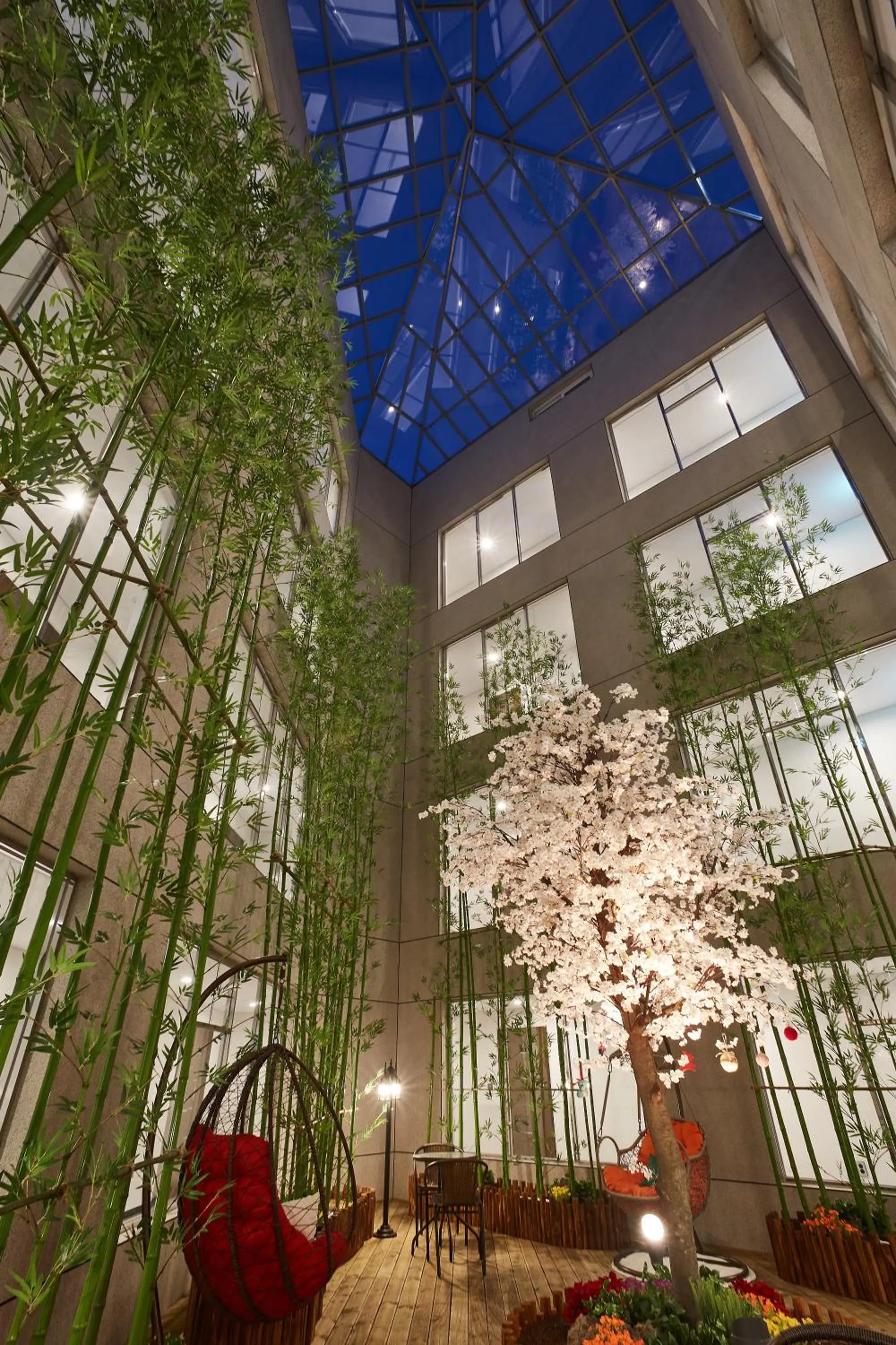 Garden in Hotel the maru