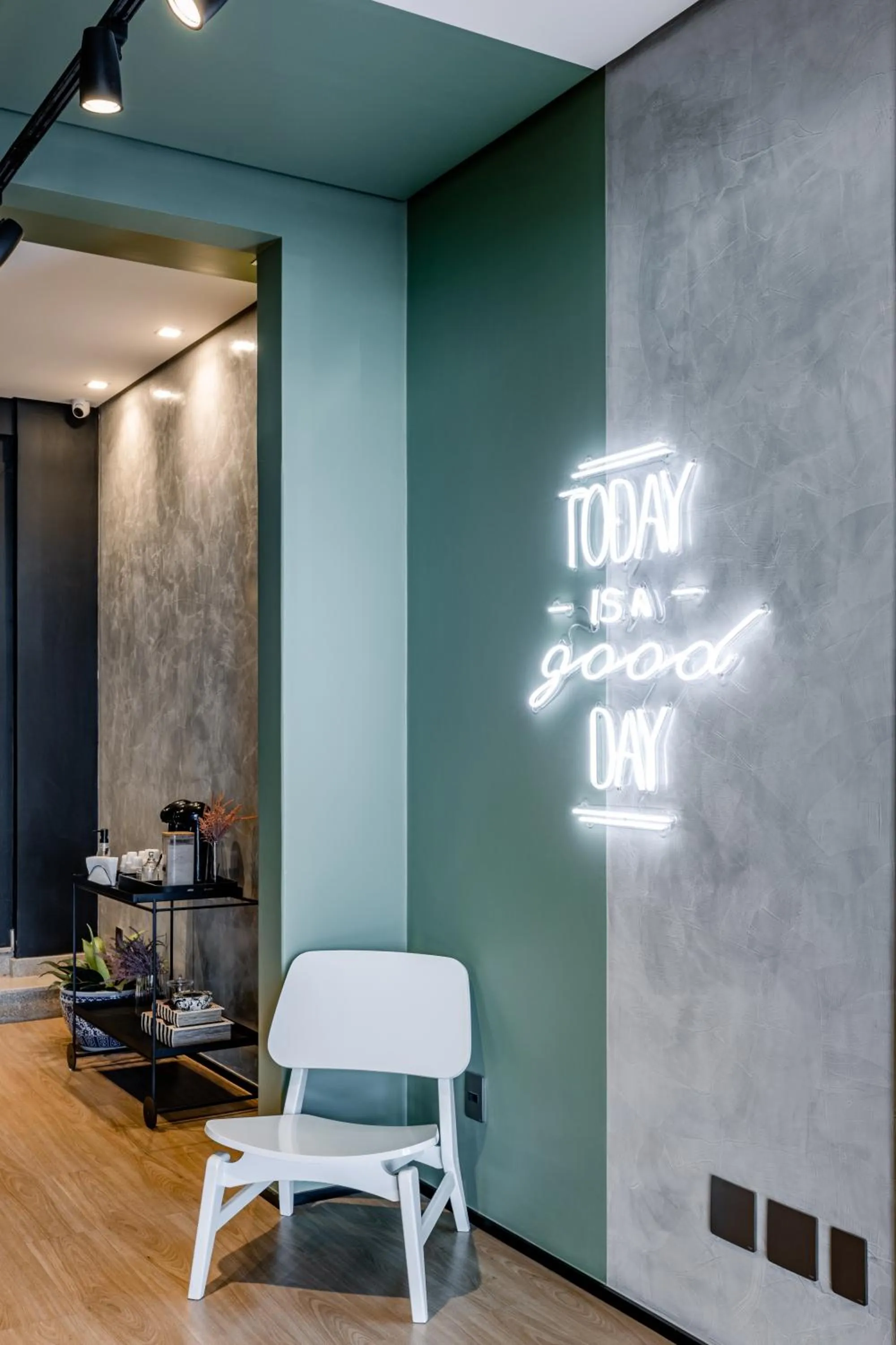 Seating area in Hotel Parati Minas