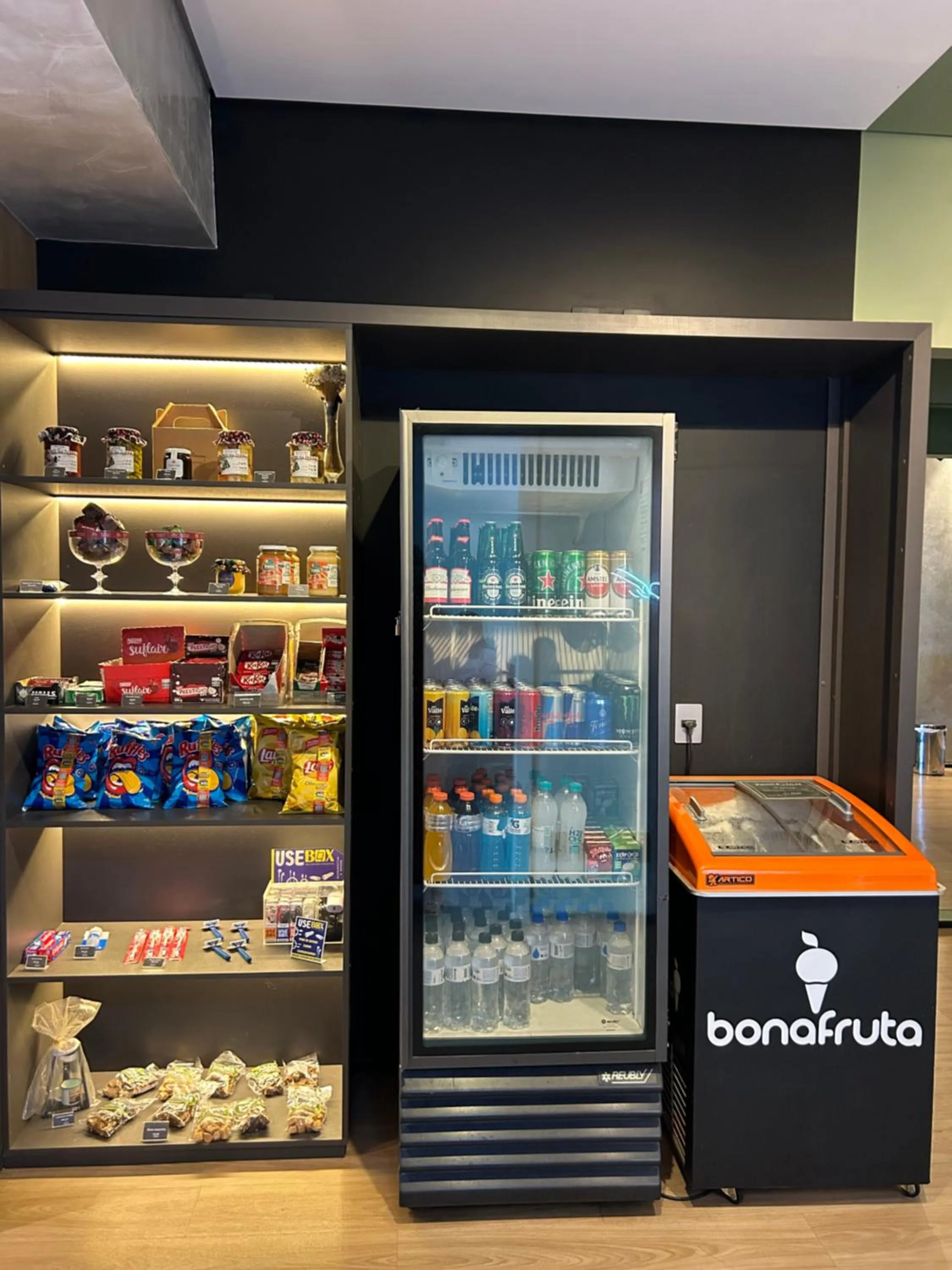 vending machine in Hotel Parati Minas