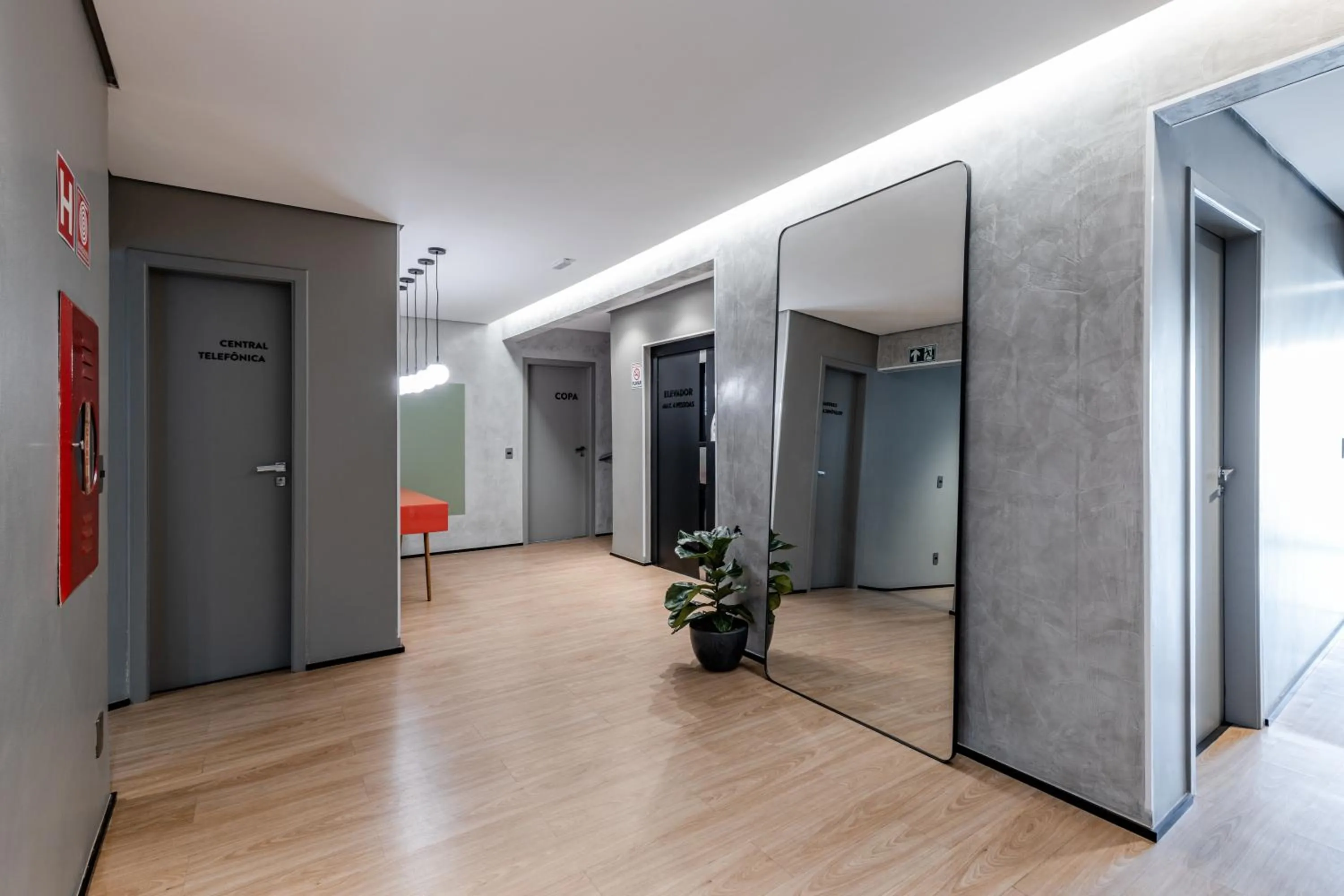 Area and facilities in Hotel Parati Minas