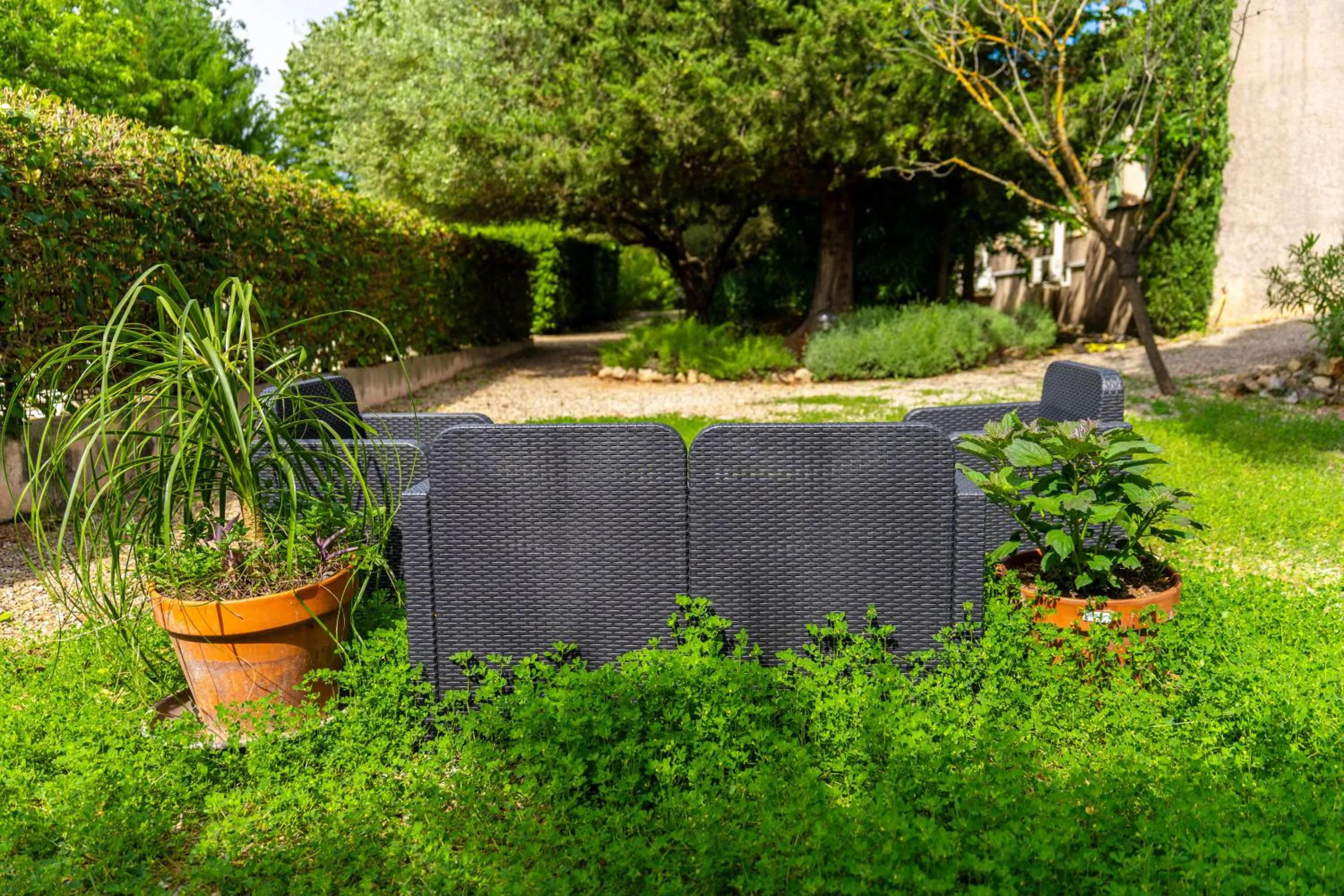 Garden in Hotel Les Oliviers