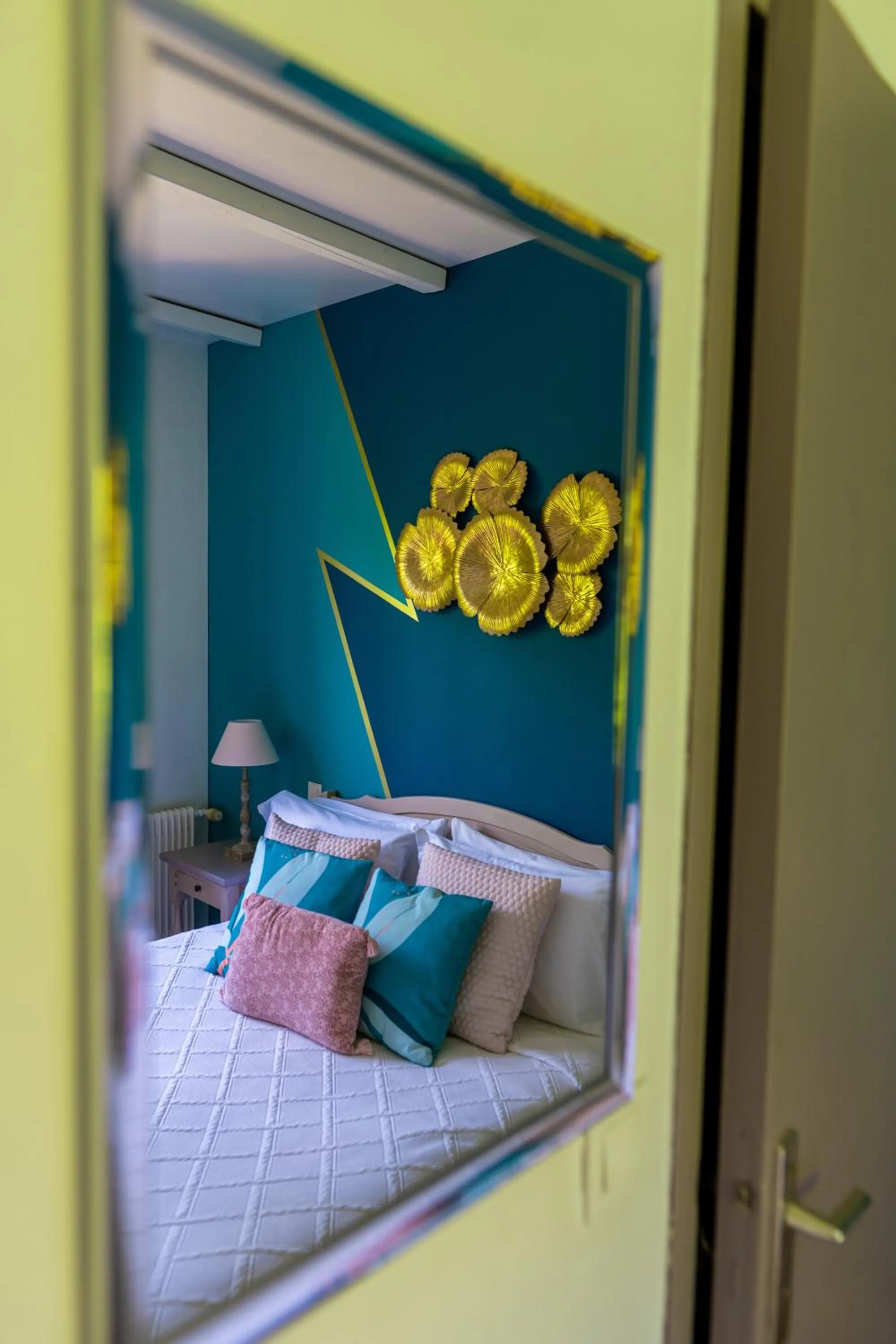 Bedroom, Bed in Hotel Les Oliviers