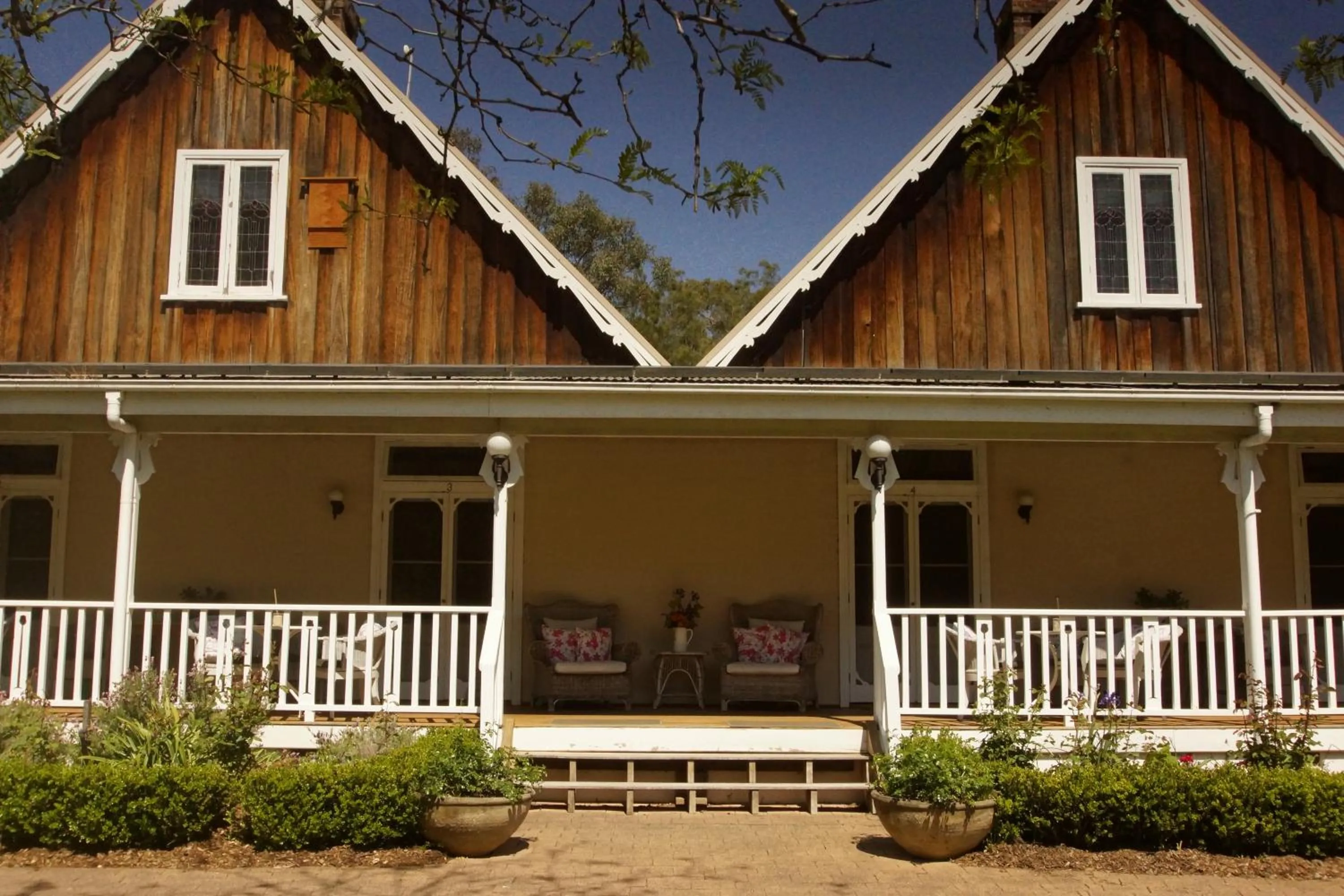 Property building in The Carriages Boutique Hotel and Vineyard