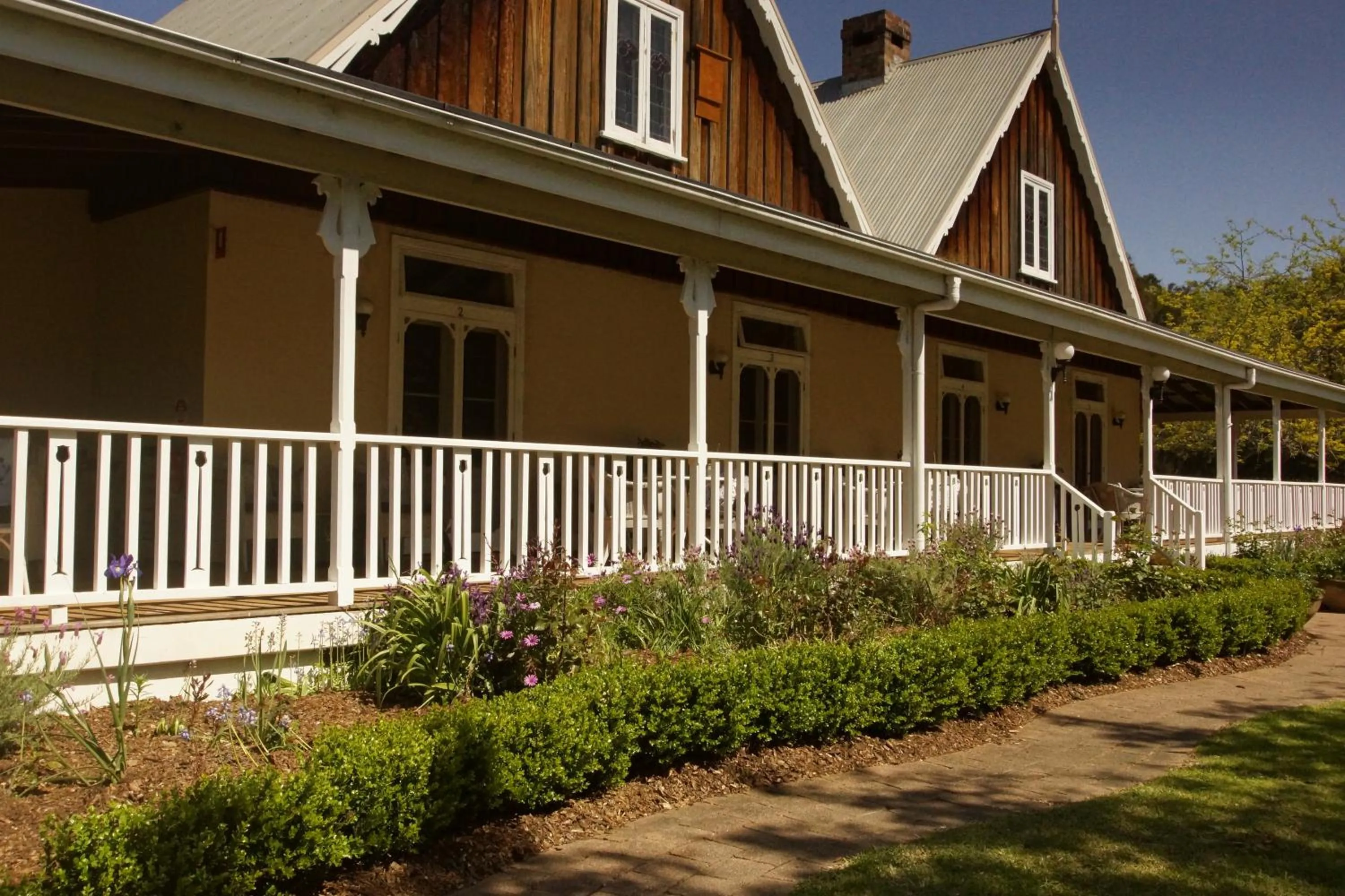 Garden in The Carriages Boutique Hotel and Vineyard