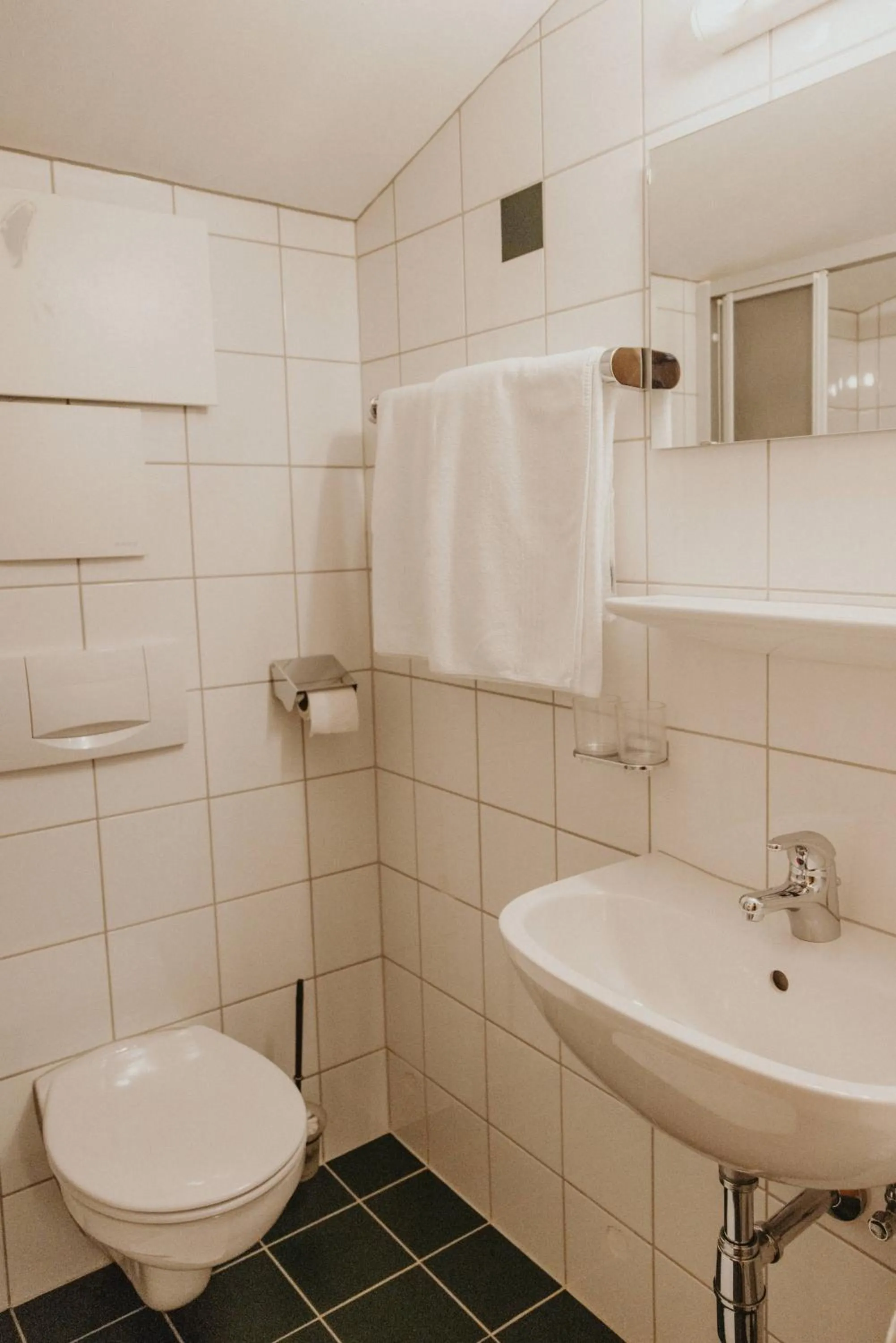 Shower in Gästehaus Kolp