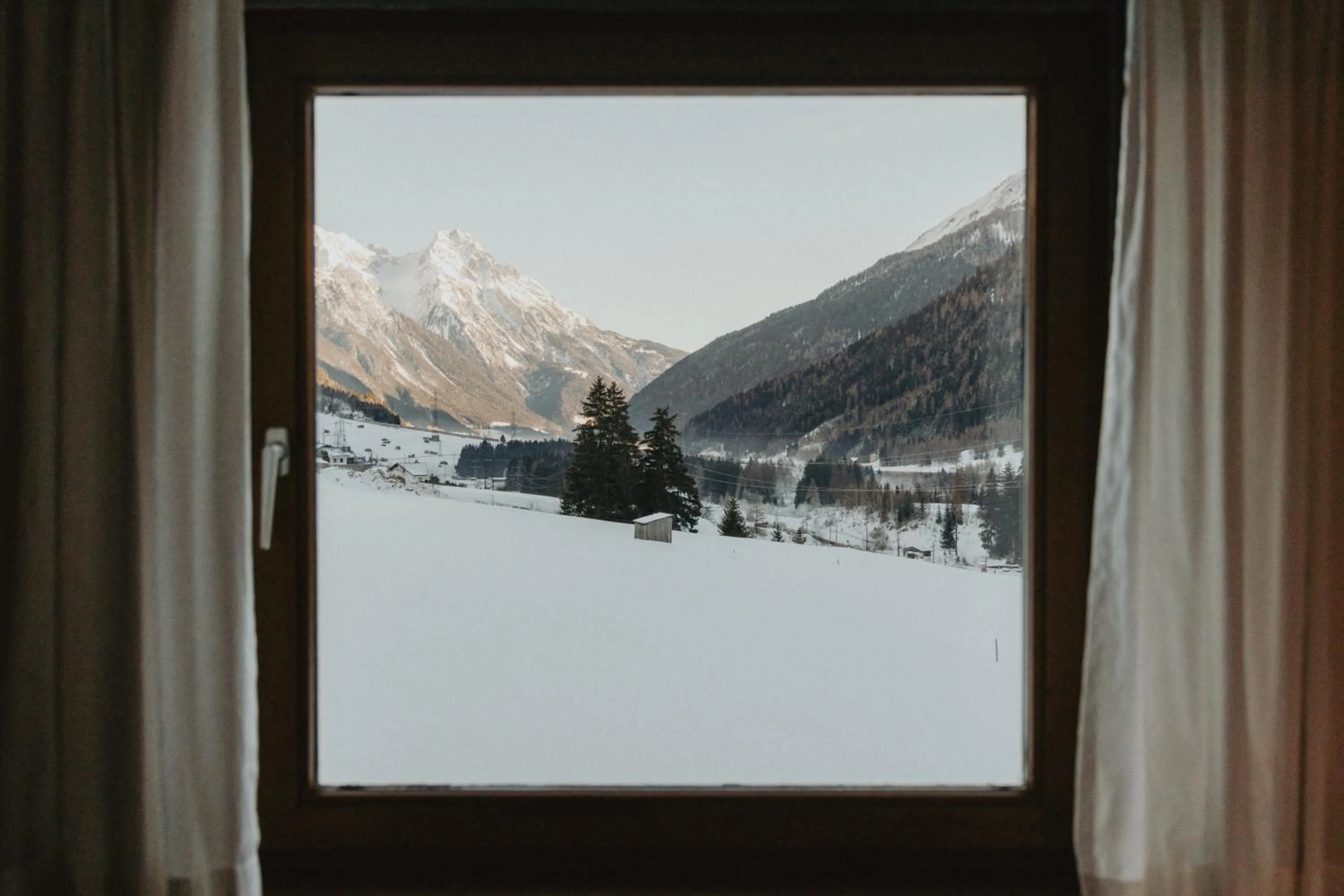 View (from property/room) in Gästehaus Kolp