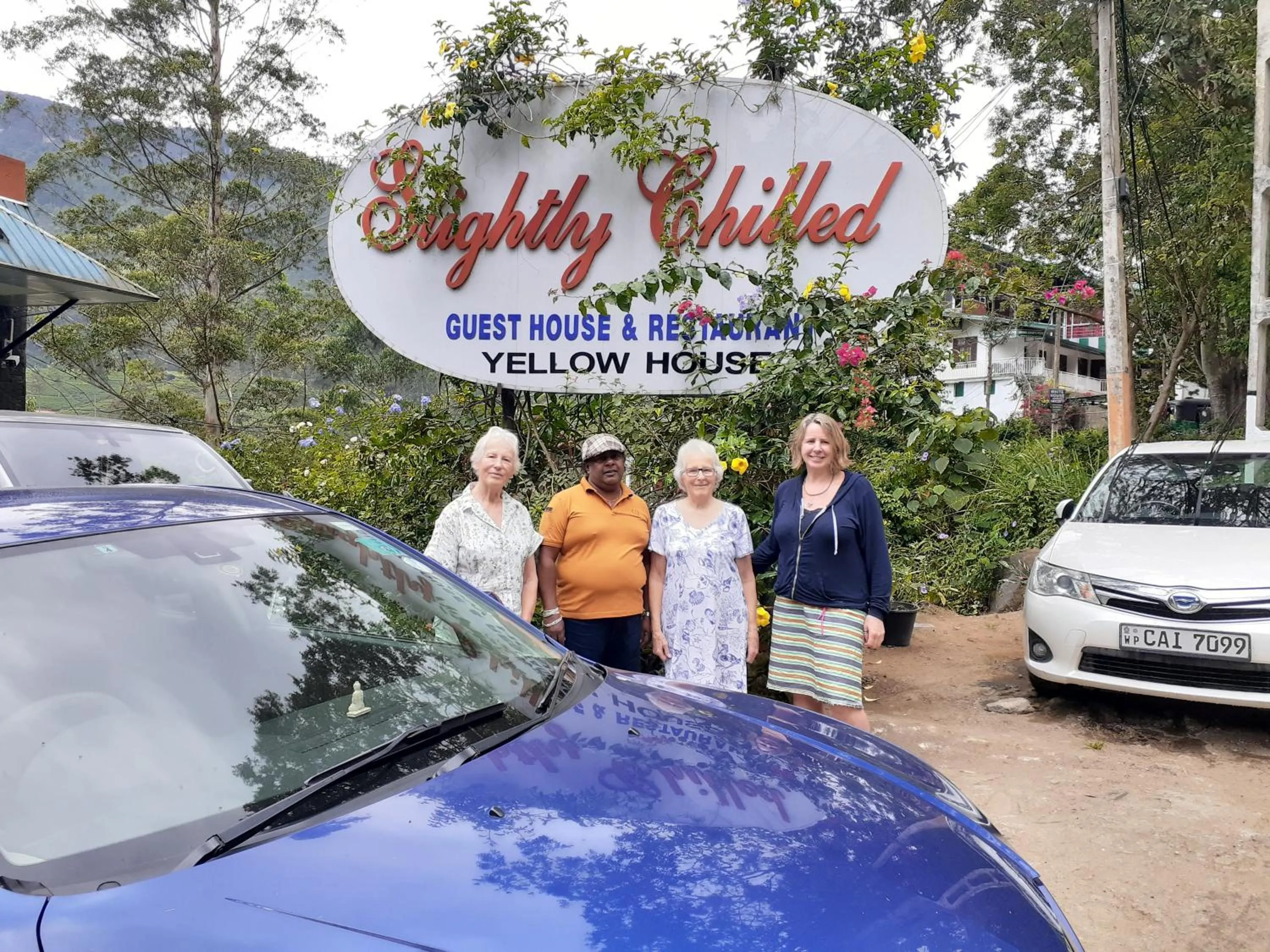 group of guests in Slightly Chilled