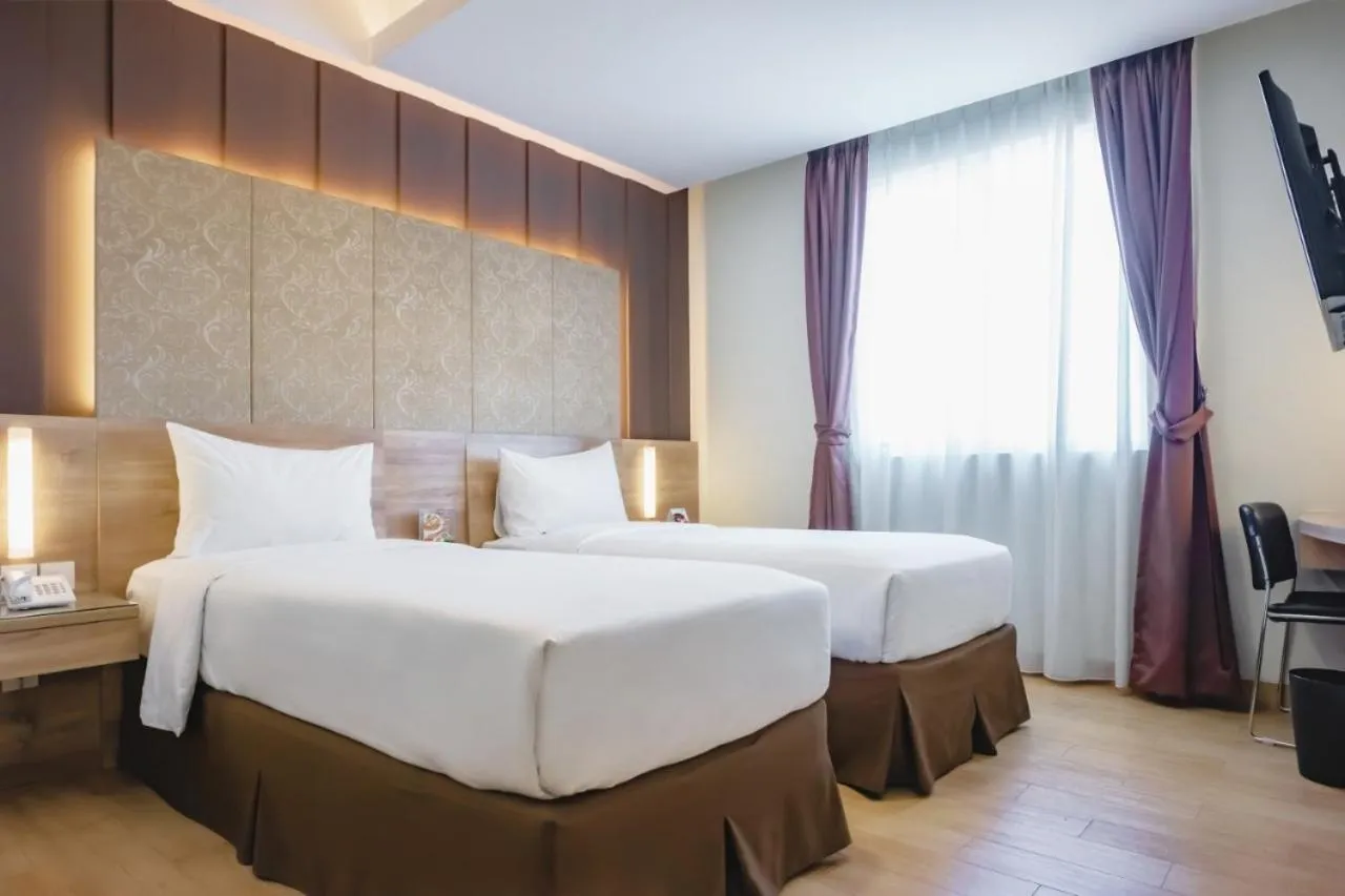 Bed in Grand G7 Hotel Kemayoran