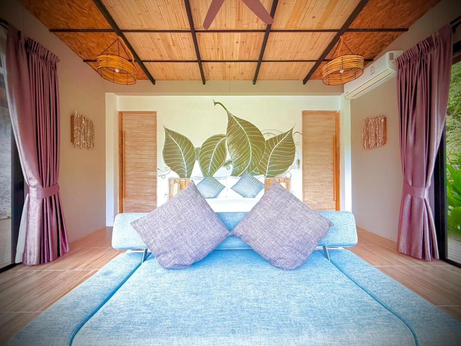 Bed in Awana Villa Resort Yaonoi - SHA Extra Plus