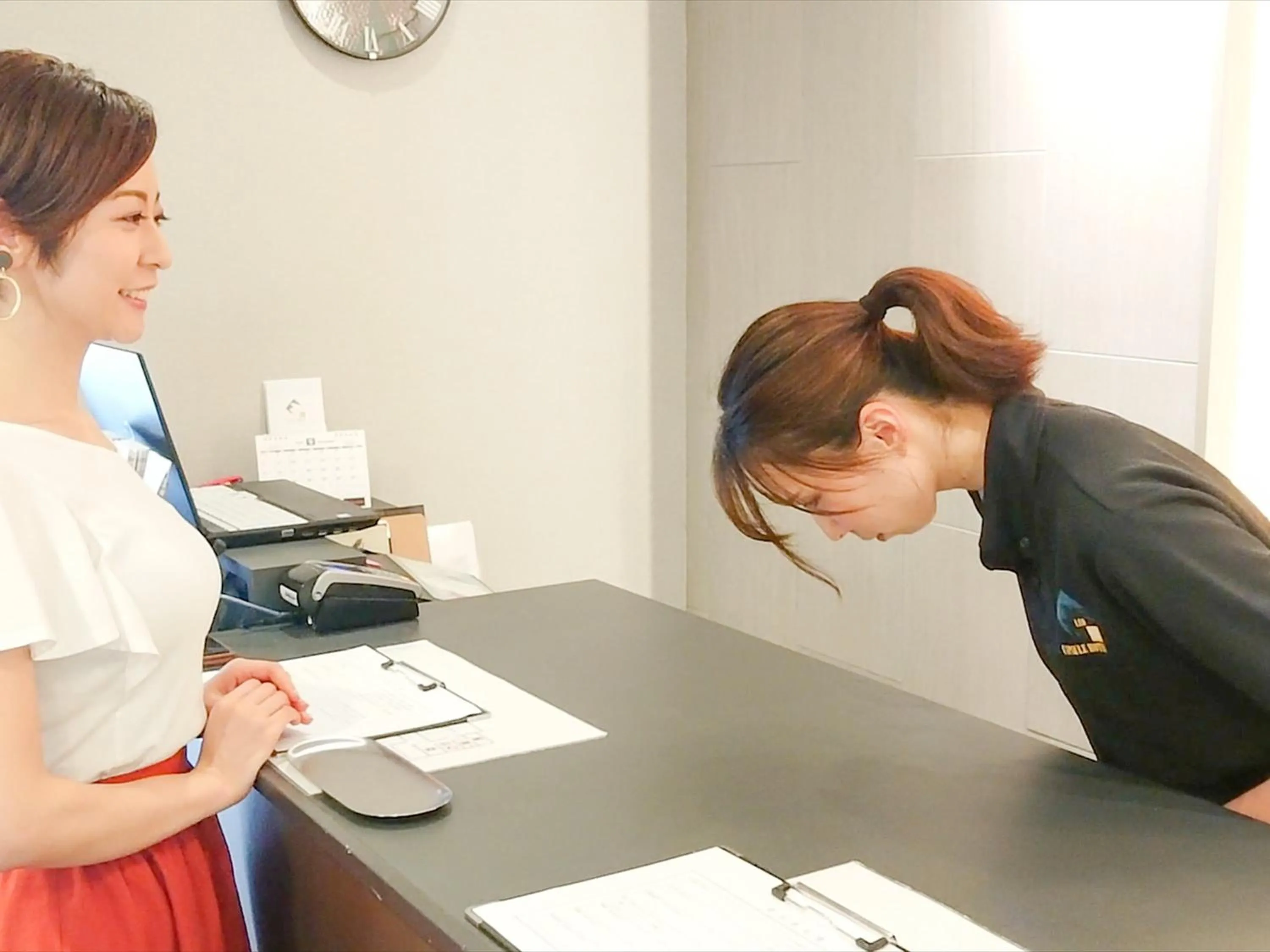 People in LEO YU Capsule Hotel Nishifunabashi