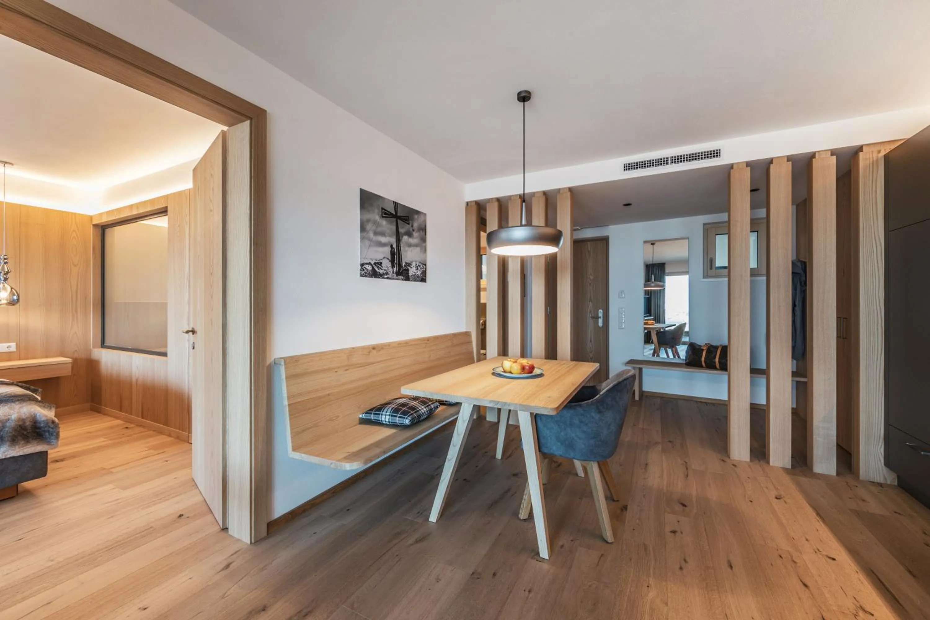 Living room in Dornsberg Panoramic Apartments
