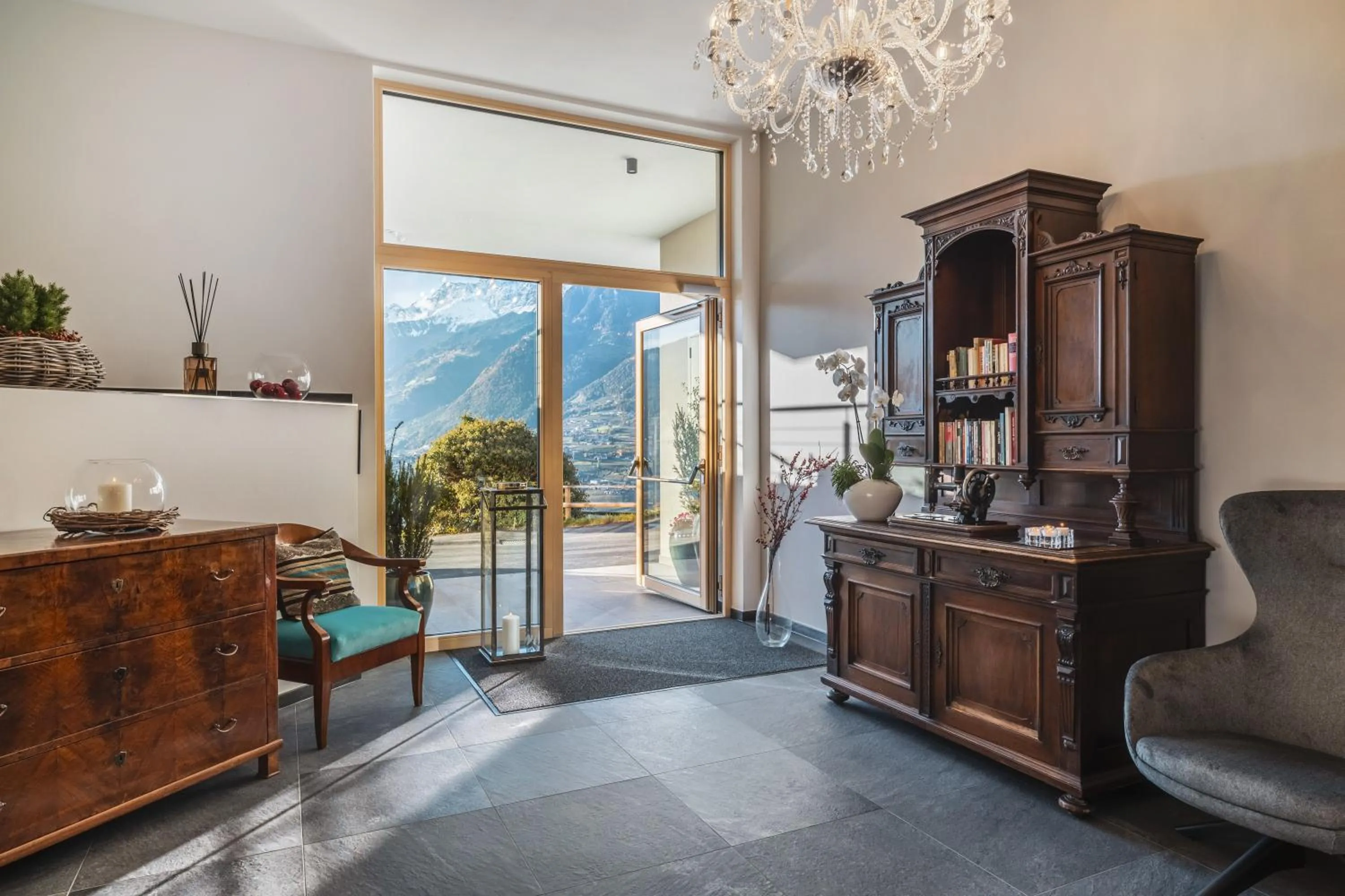 Lobby or reception in Dornsberg Panoramic Apartments