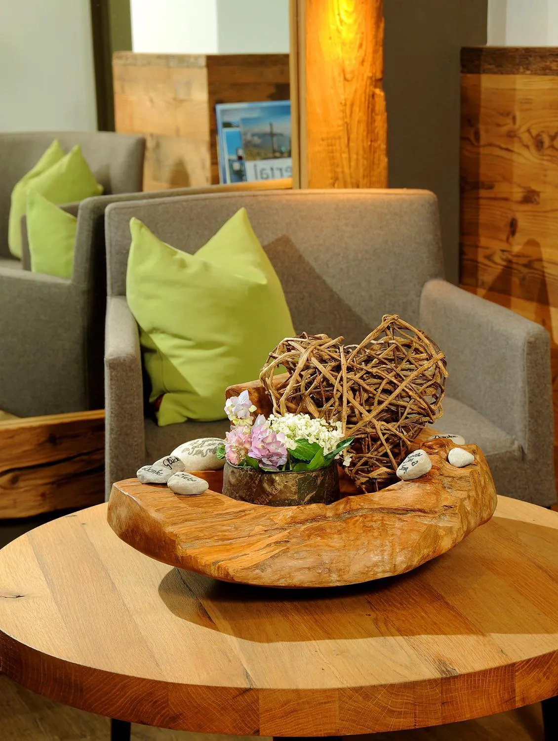 Lobby or reception in Hotel Burgschrofn