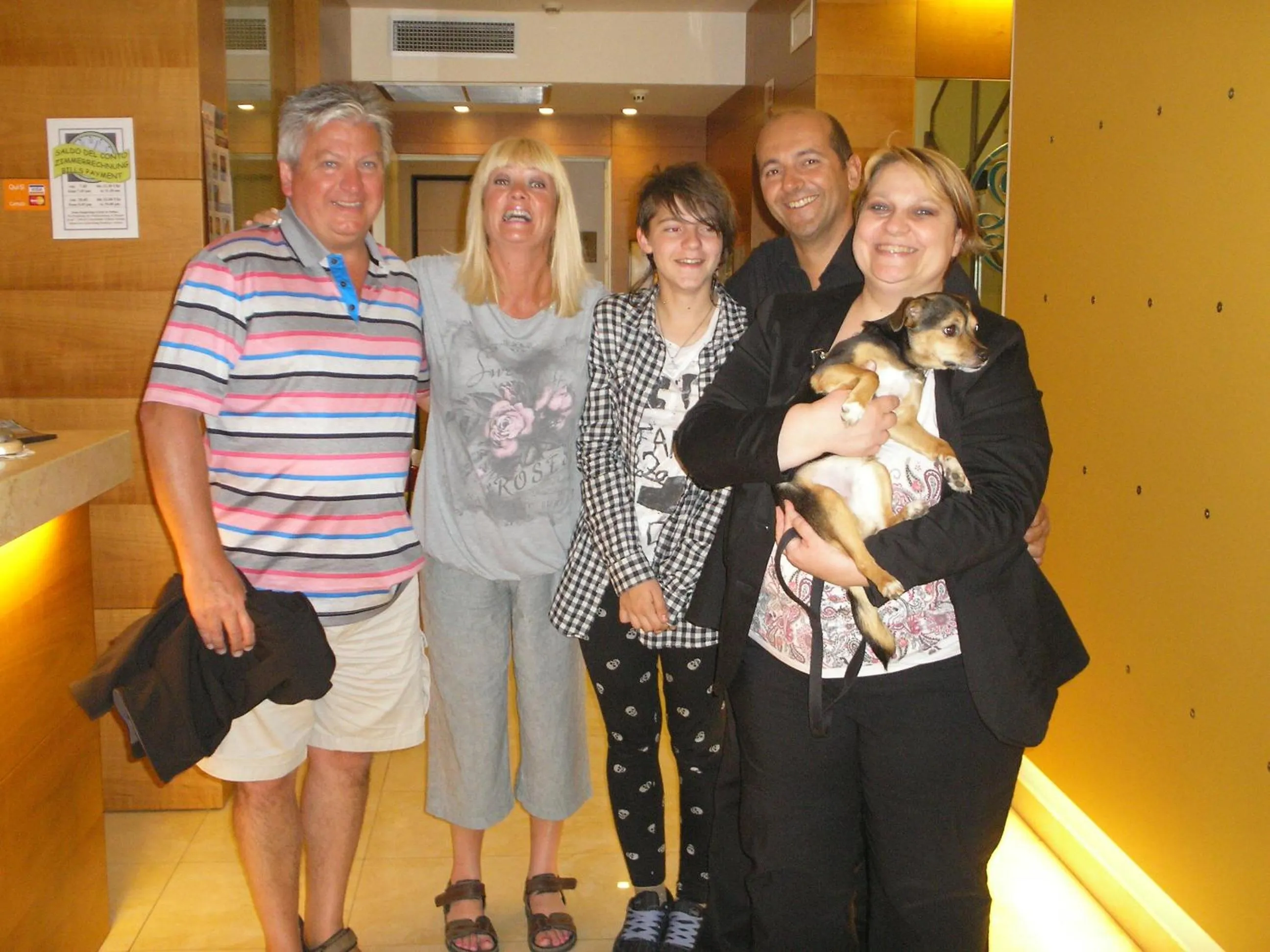 group of guests in Beach Hotel Du Lac Malcesine
