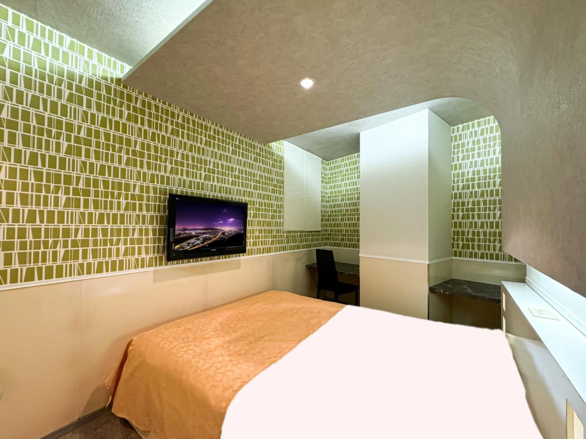 Bed in Hotel Century