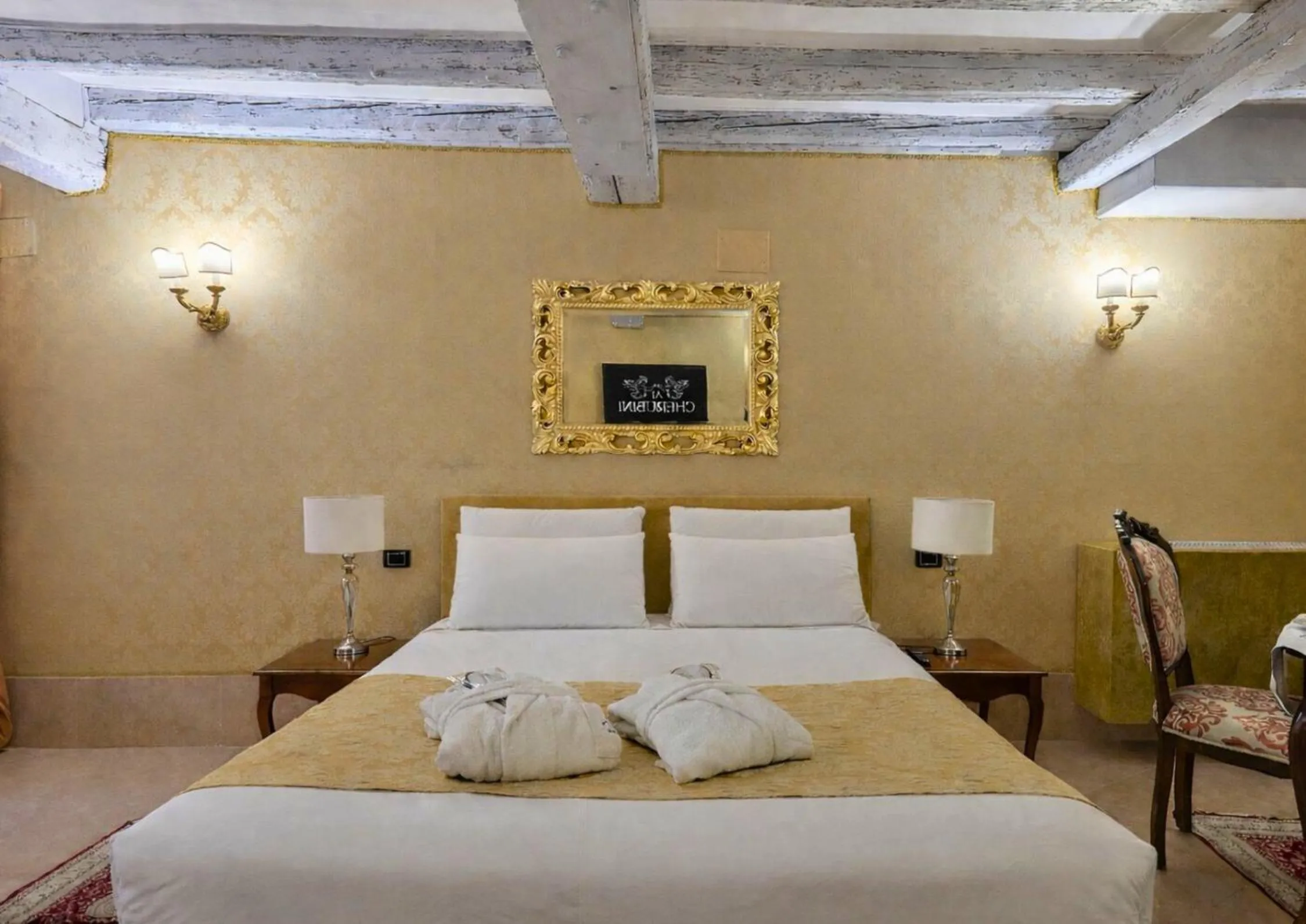 Bedroom, Bed in Ai Cherubini