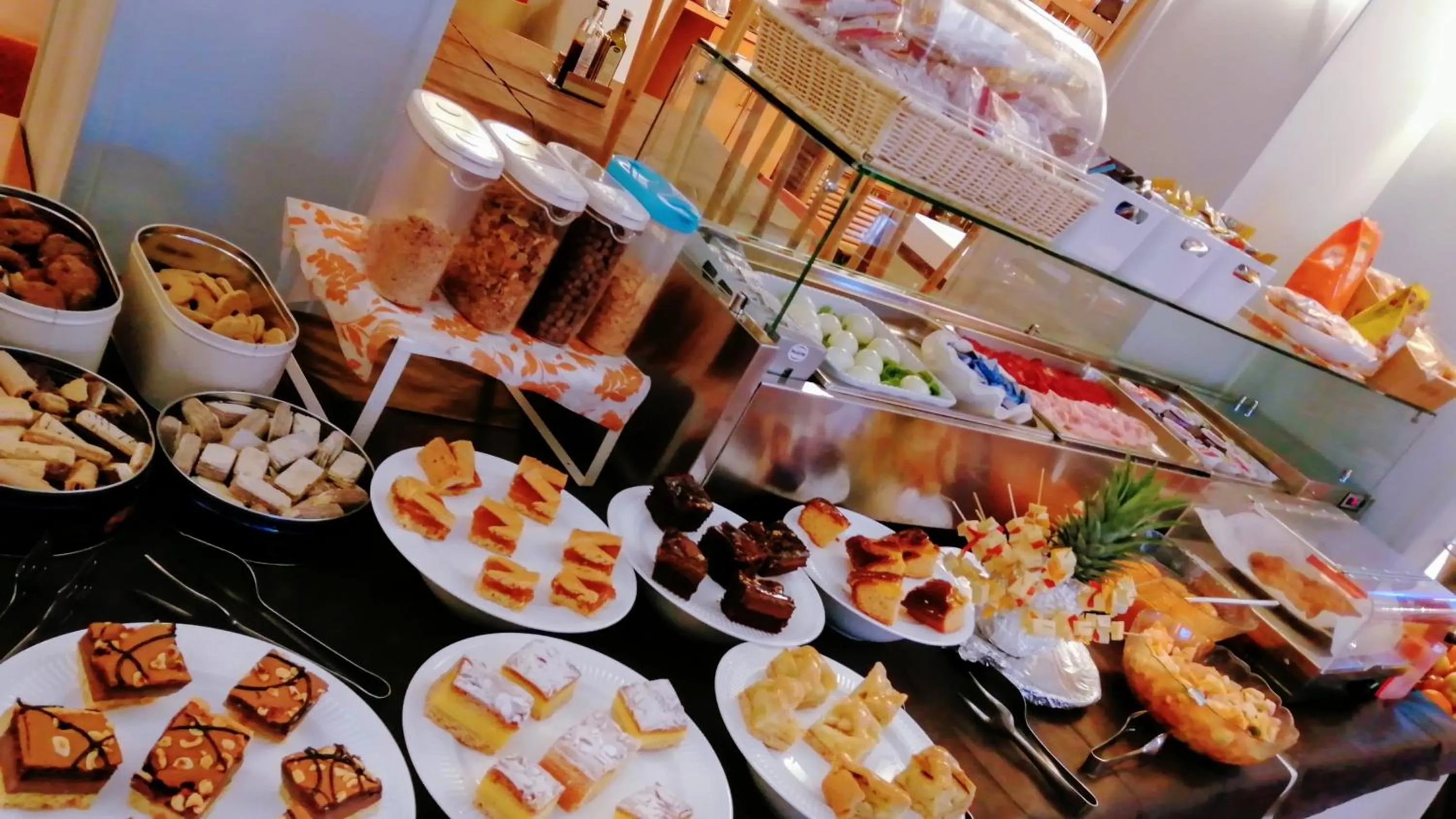 Buffet breakfast in Hotel Ristorante Cigno - Camere and Aparthotel