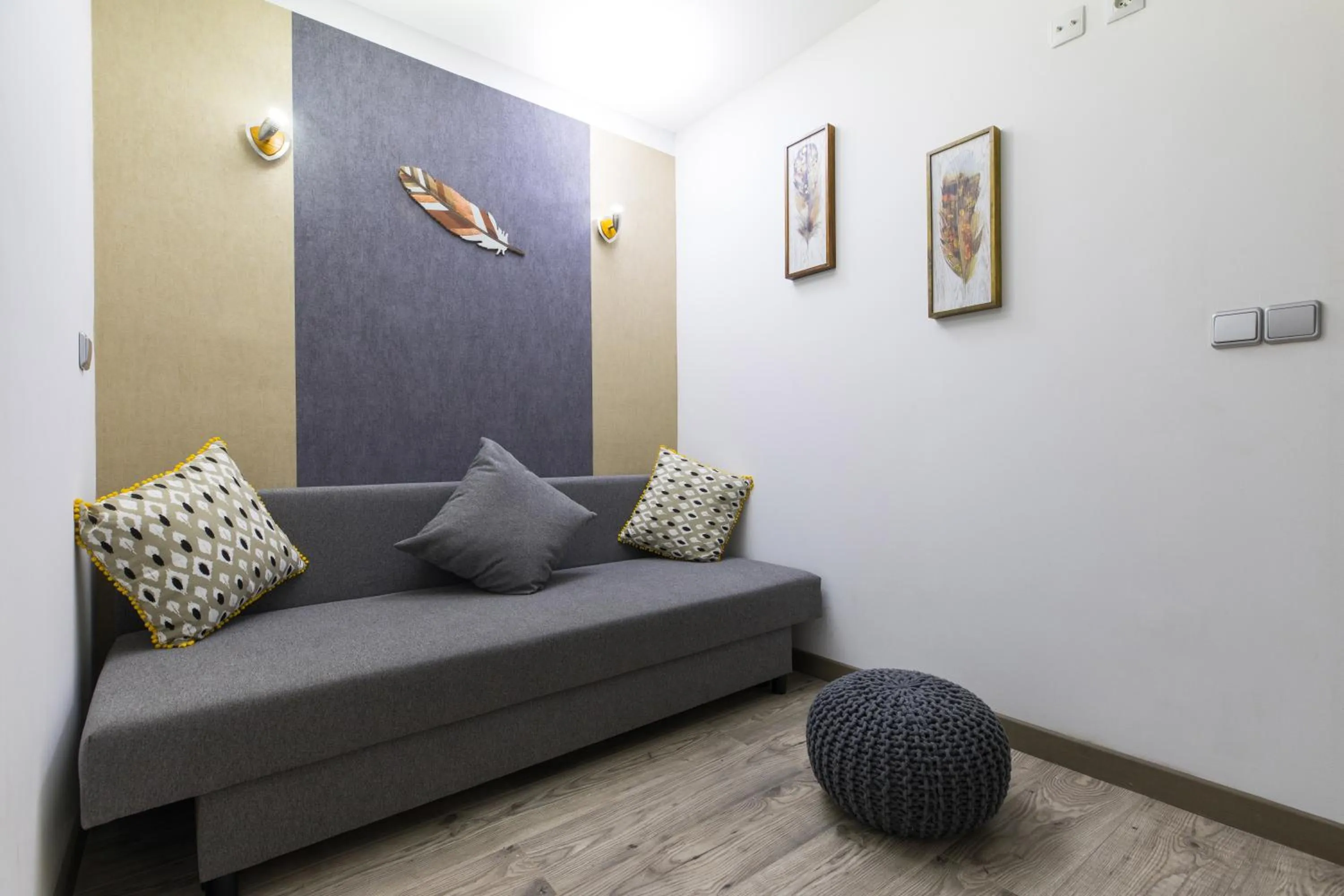 Seating area in Hôtel des Beaux Arts