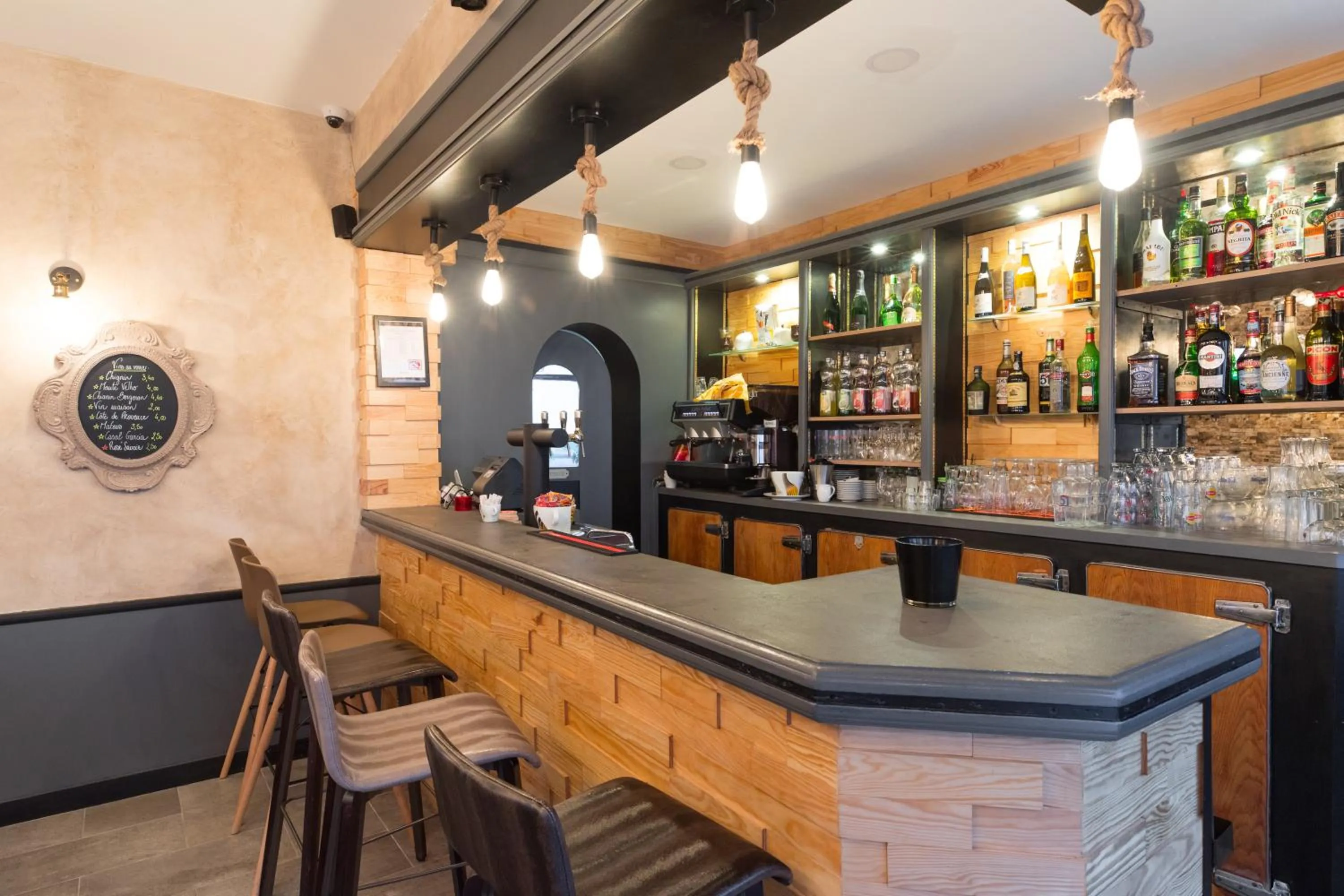 Living room in Hôtel des Beaux Arts