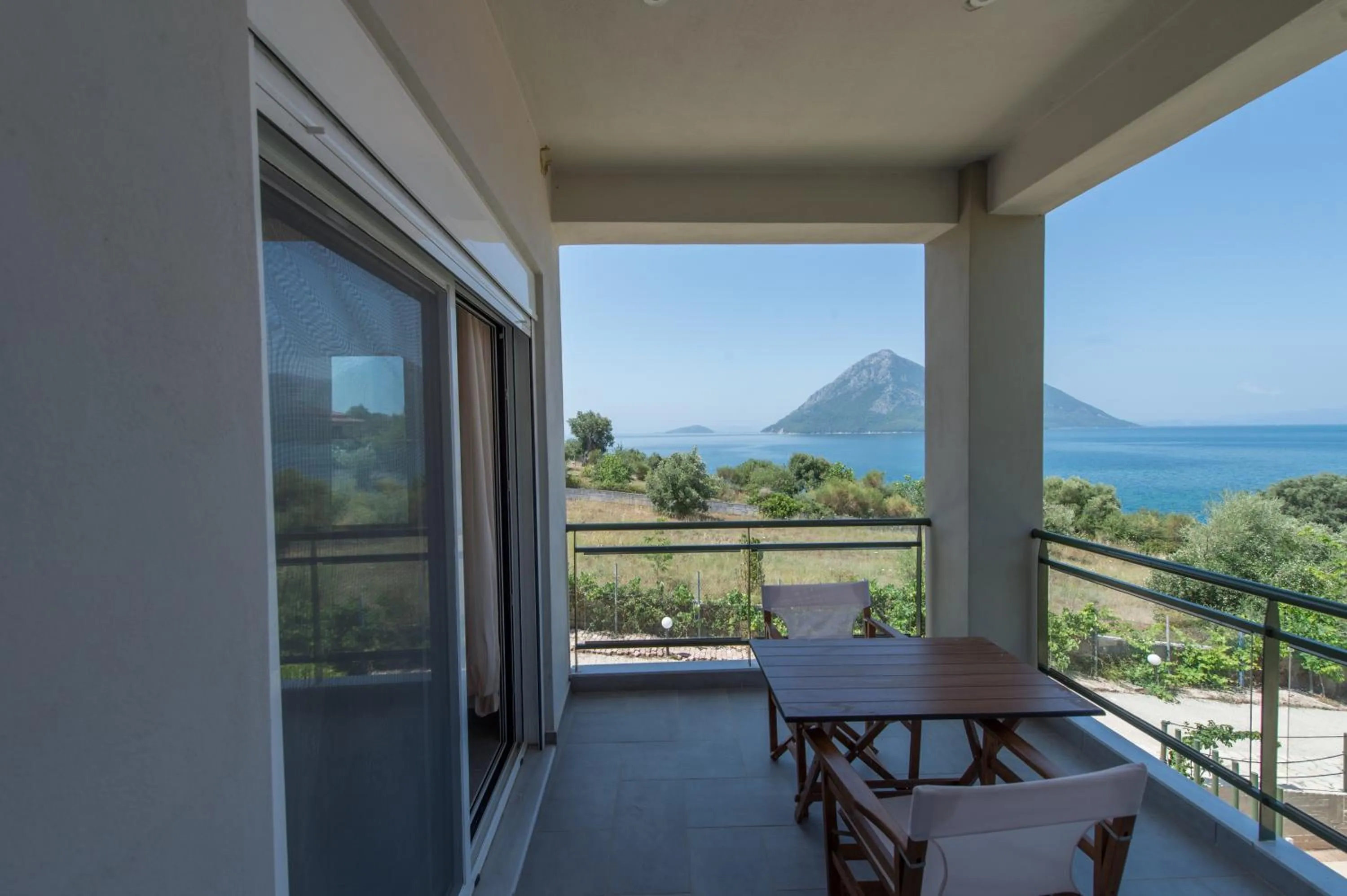 Balcony/Terrace in Thesmos Village