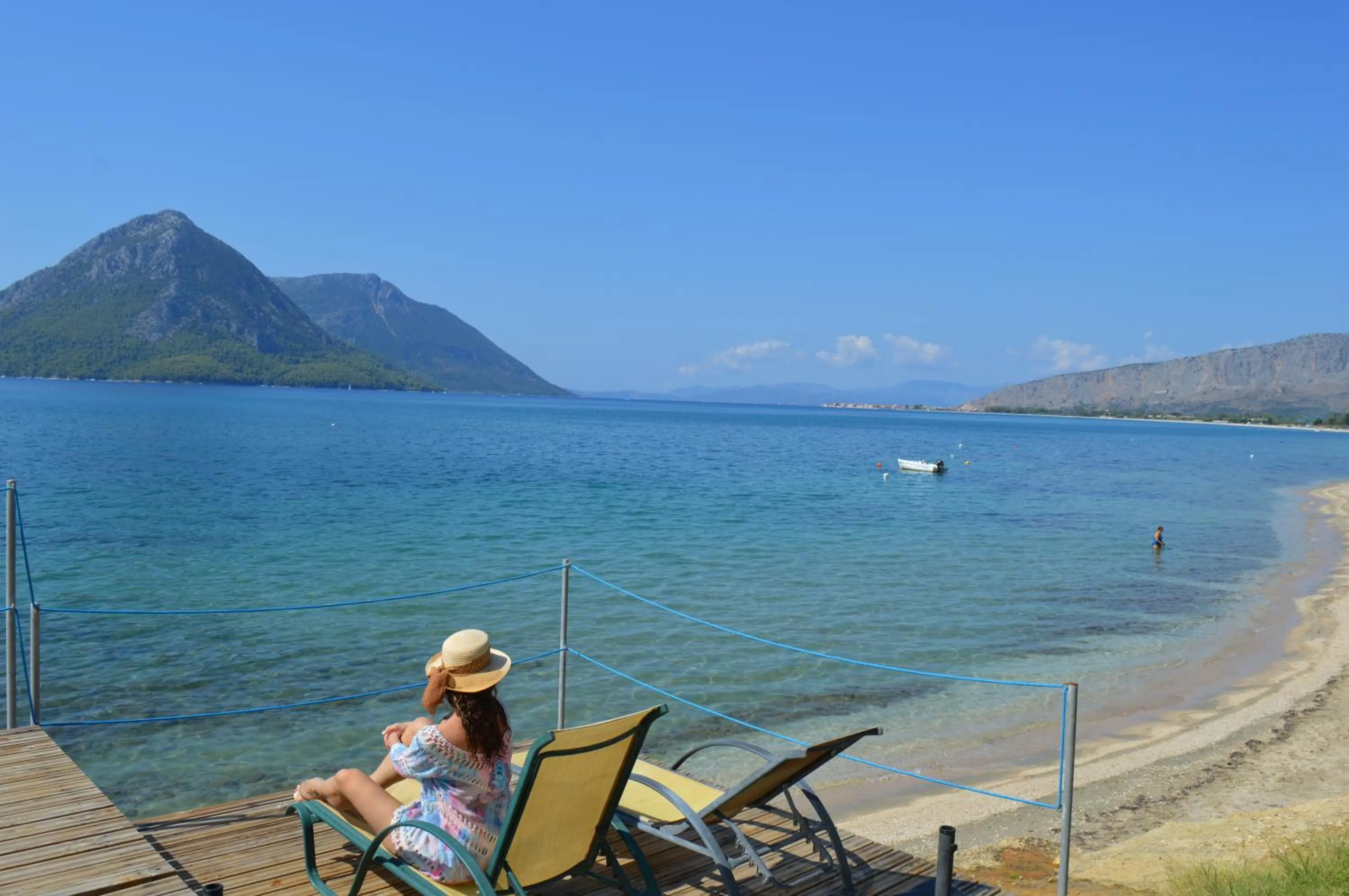 Natural landscape in Thesmos Village