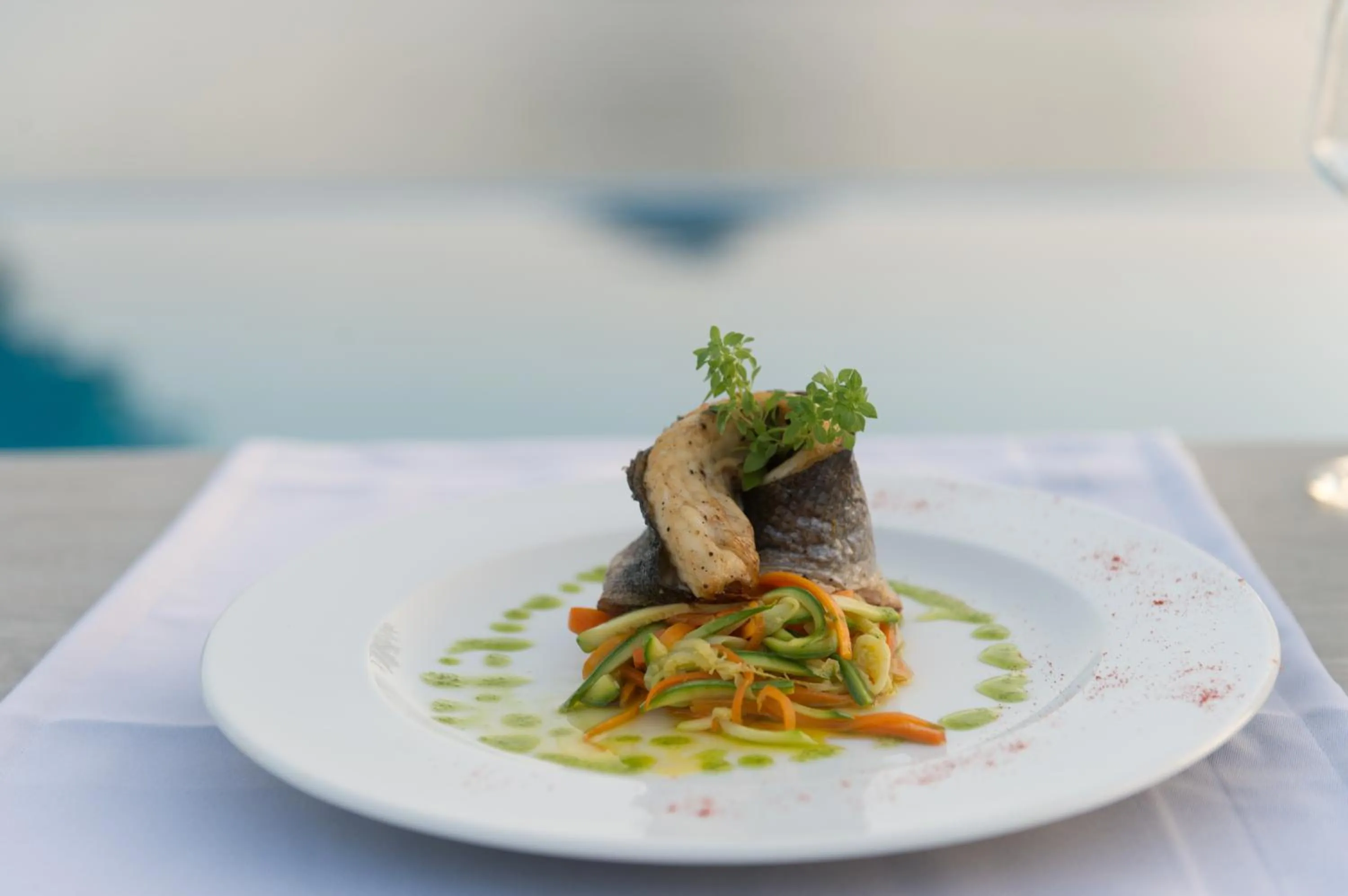 Food close-up in Thesmos Village