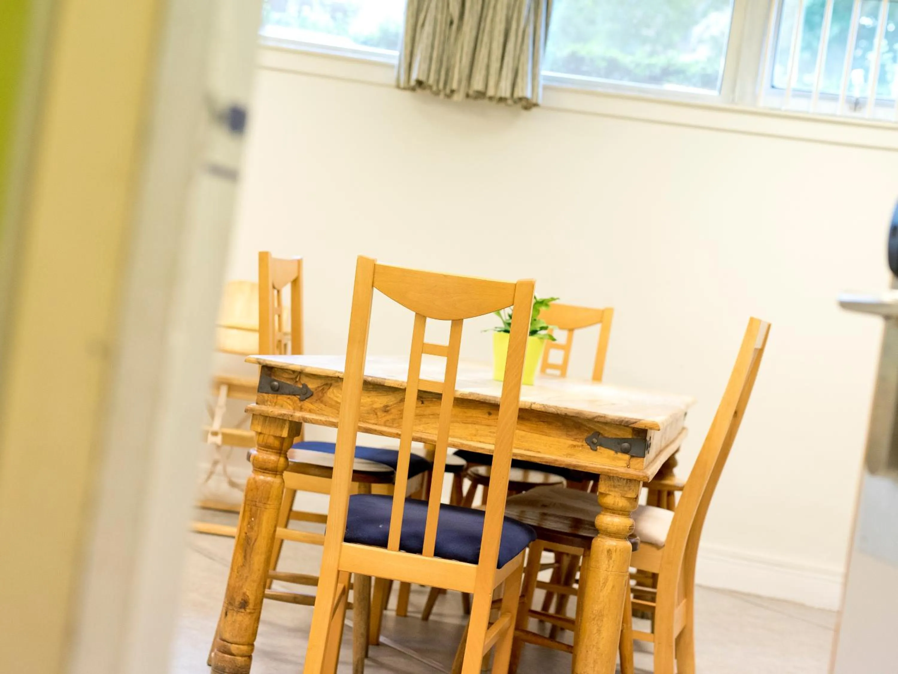 Seating area in YHA London Thameside