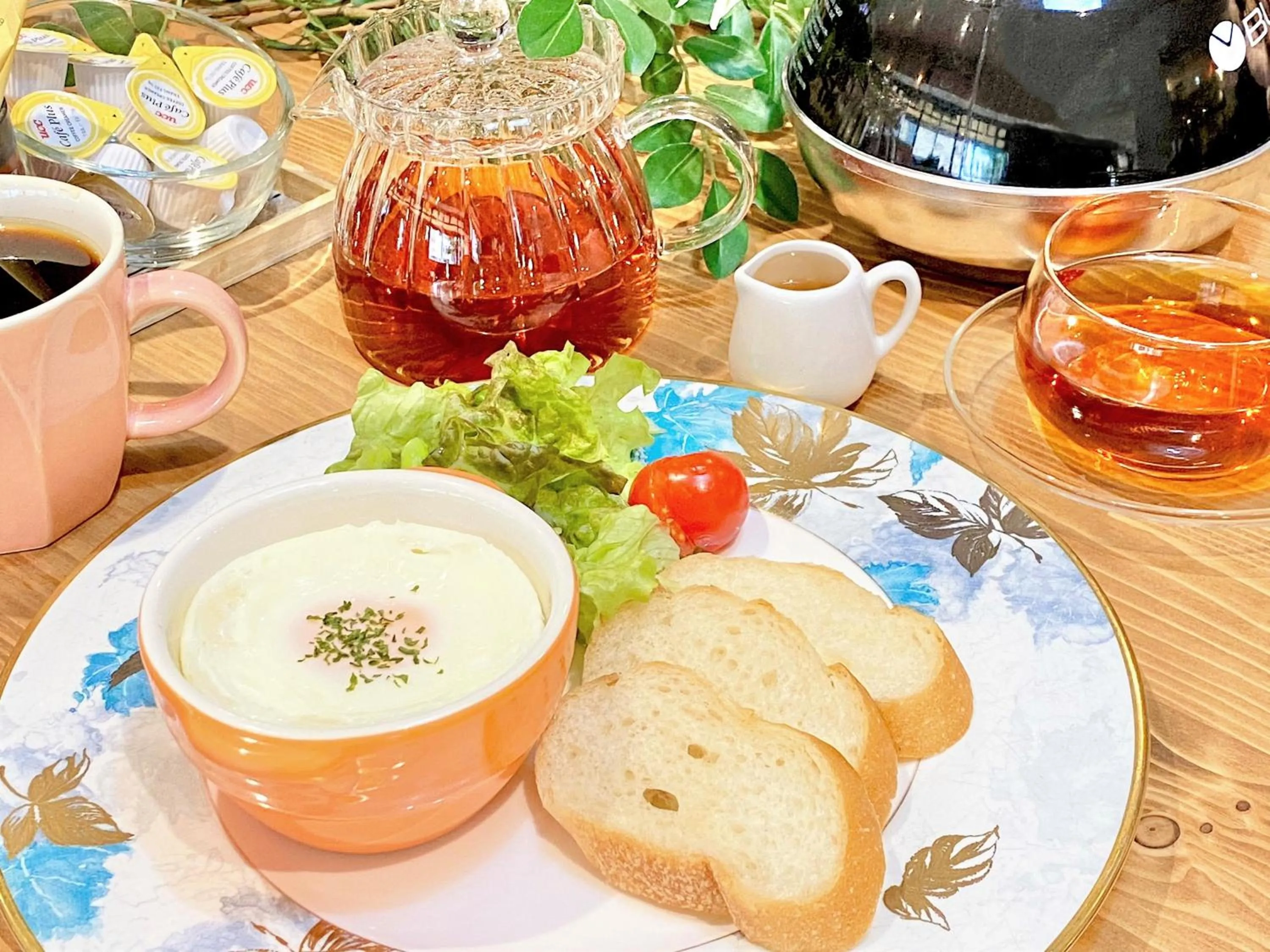 Breakfast in Hostel ilfaro Kurume