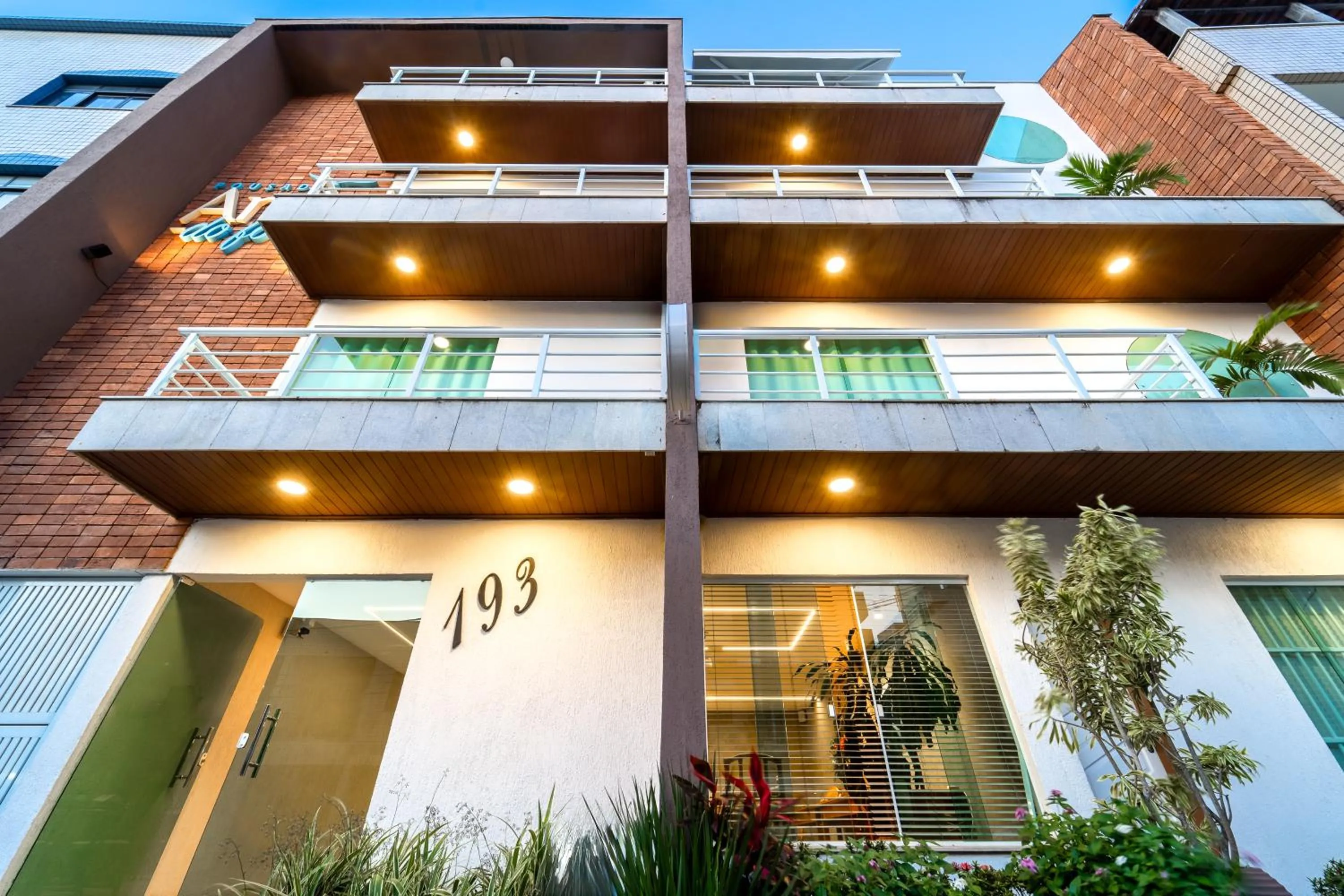 Property building in Pousada Areia do Forte