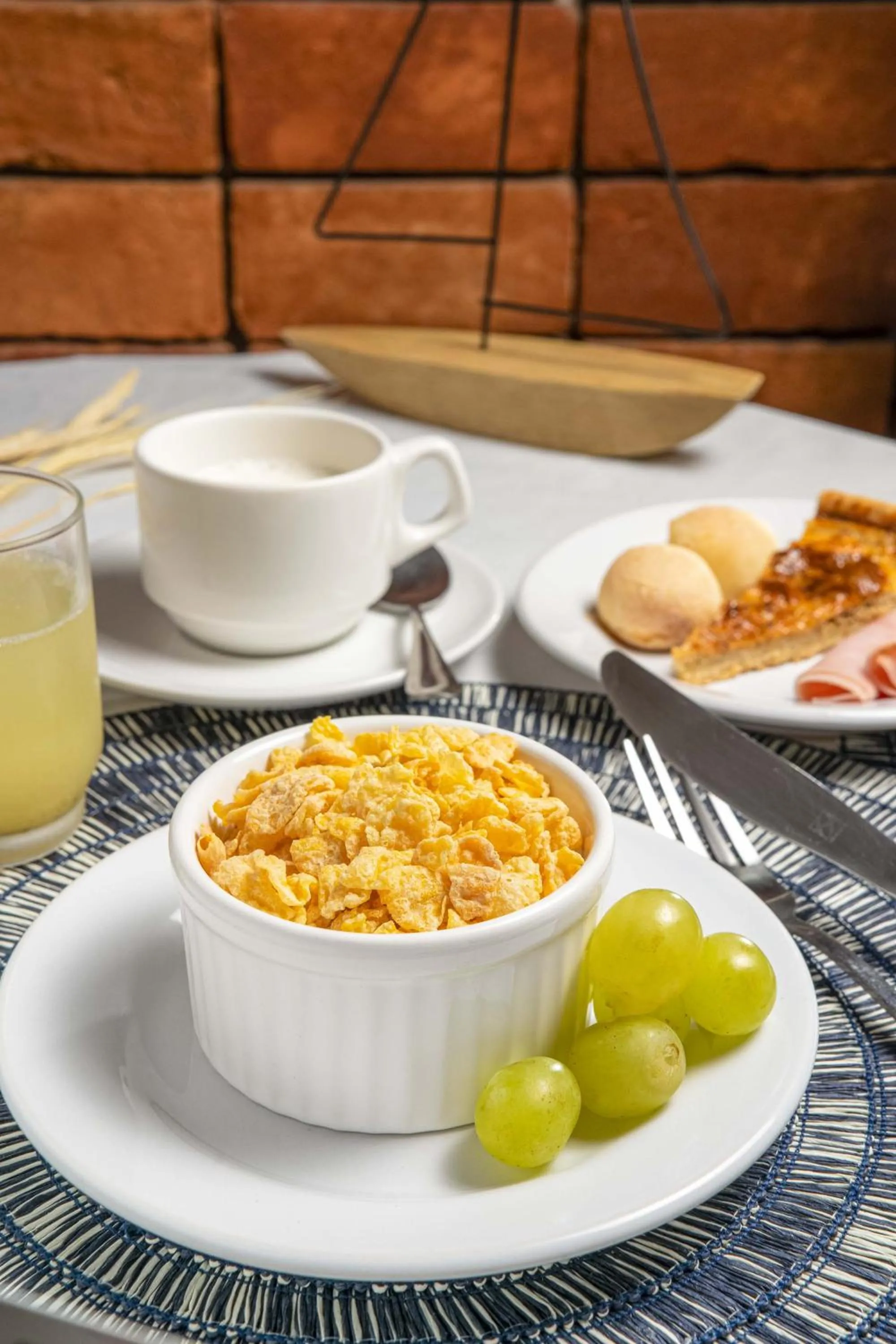 Breakfast in Pousada Areia do Forte