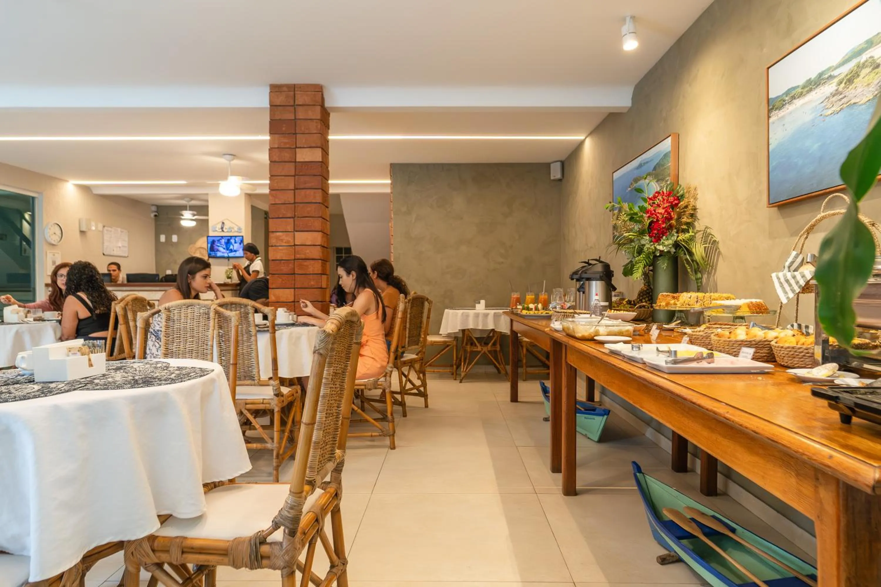 Breakfast in Pousada Areia do Forte