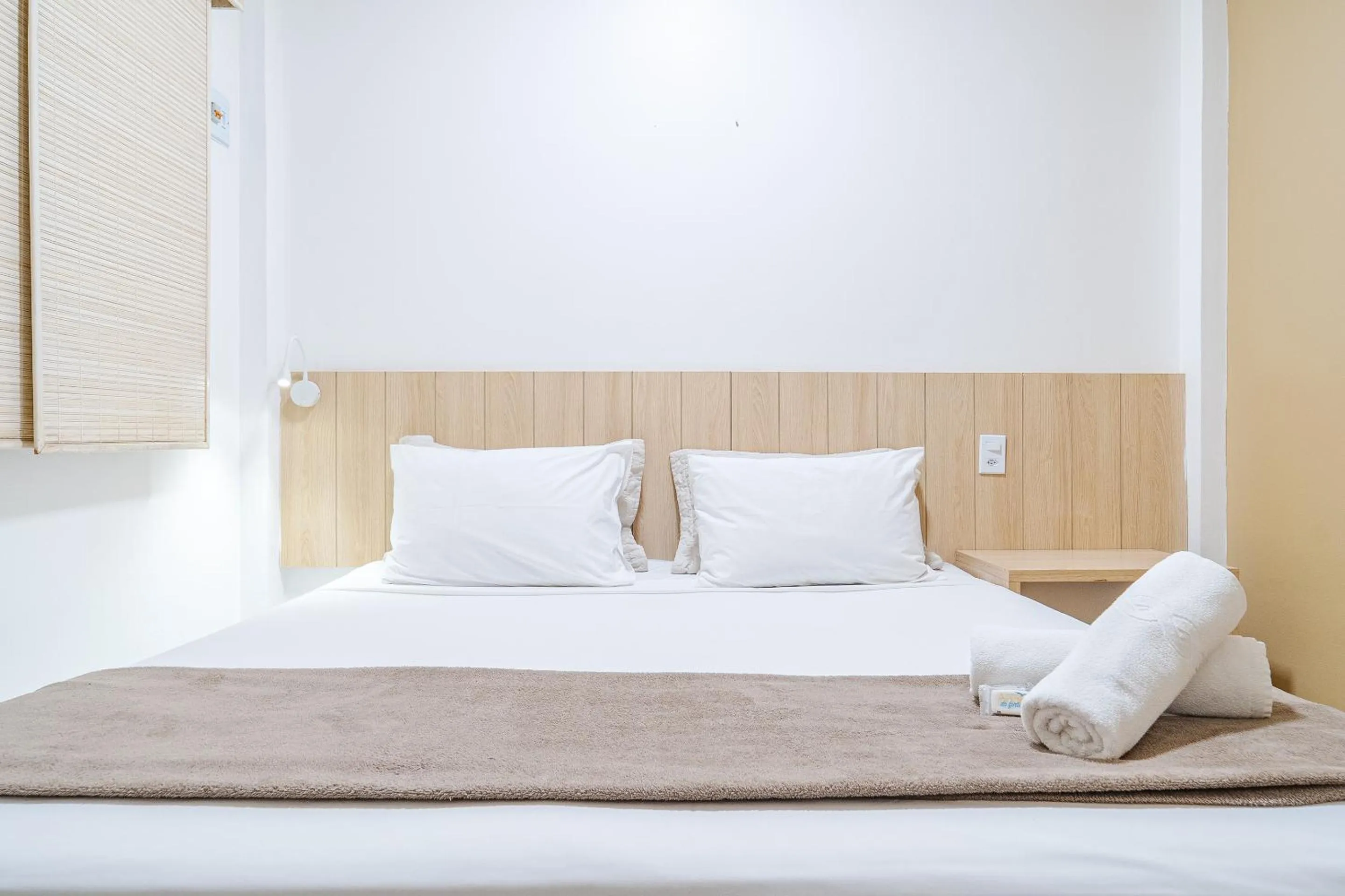 Bed in Pousada Areia do Forte