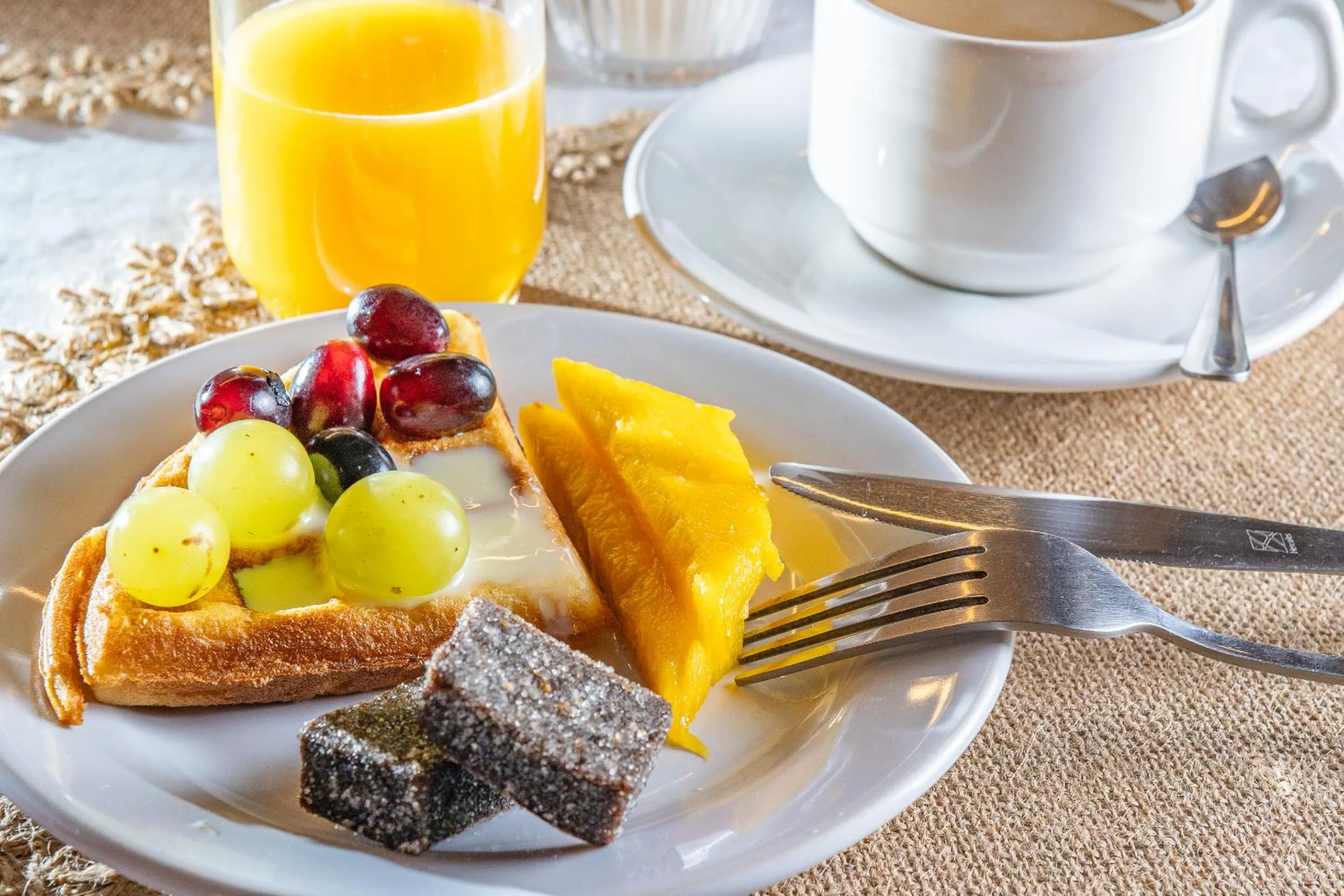 Breakfast in Pousada Areia do Forte