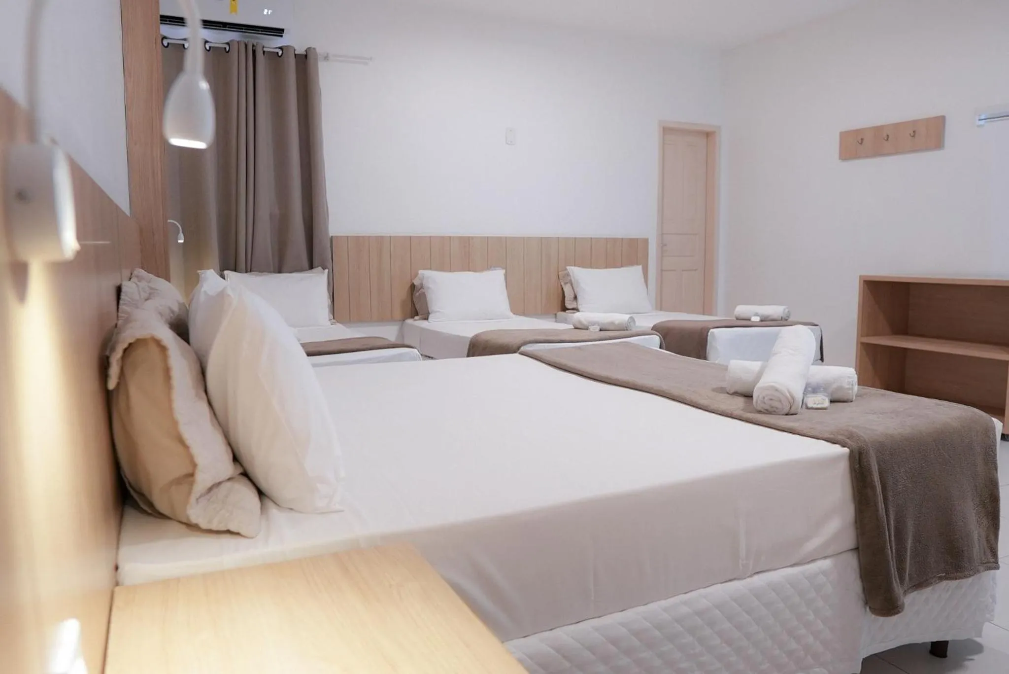 Bed in Pousada Areia do Forte