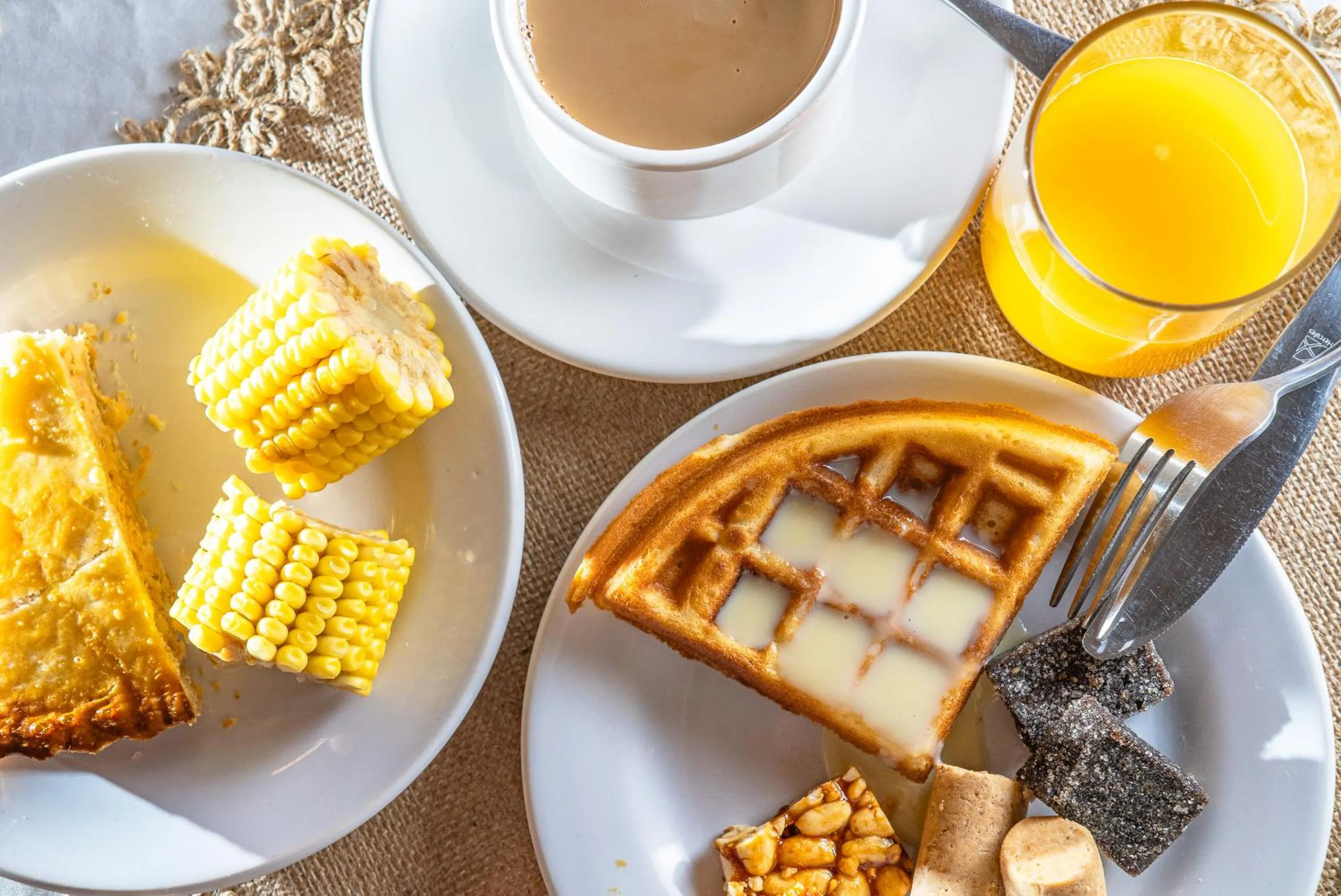 Breakfast in Pousada Areia do Forte