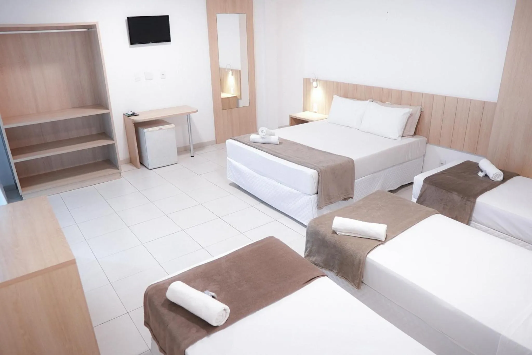 Bed in Pousada Areia do Forte