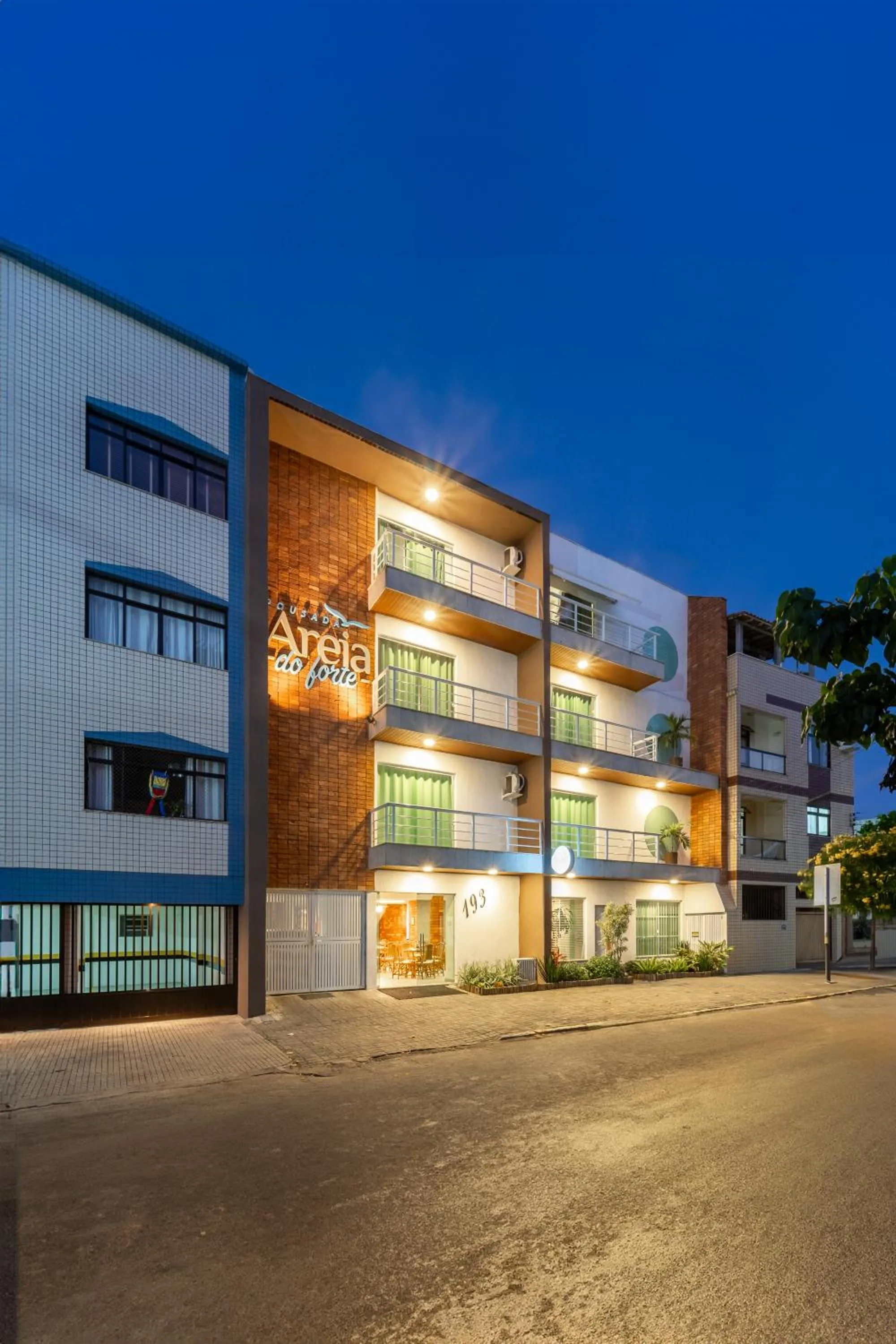 Property building in Pousada Areia do Forte