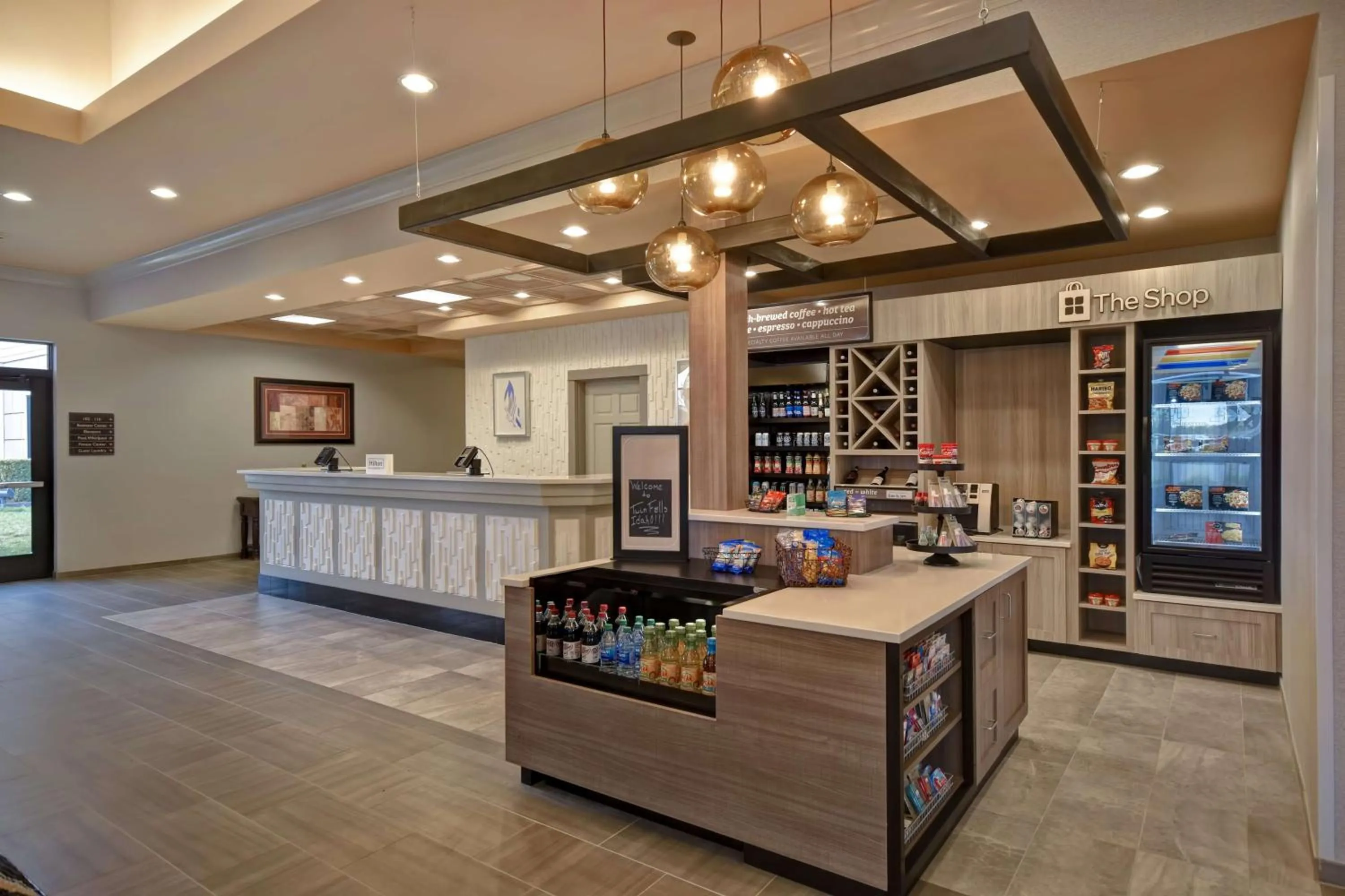 Lobby or reception in Hilton Garden Inn Twin Falls